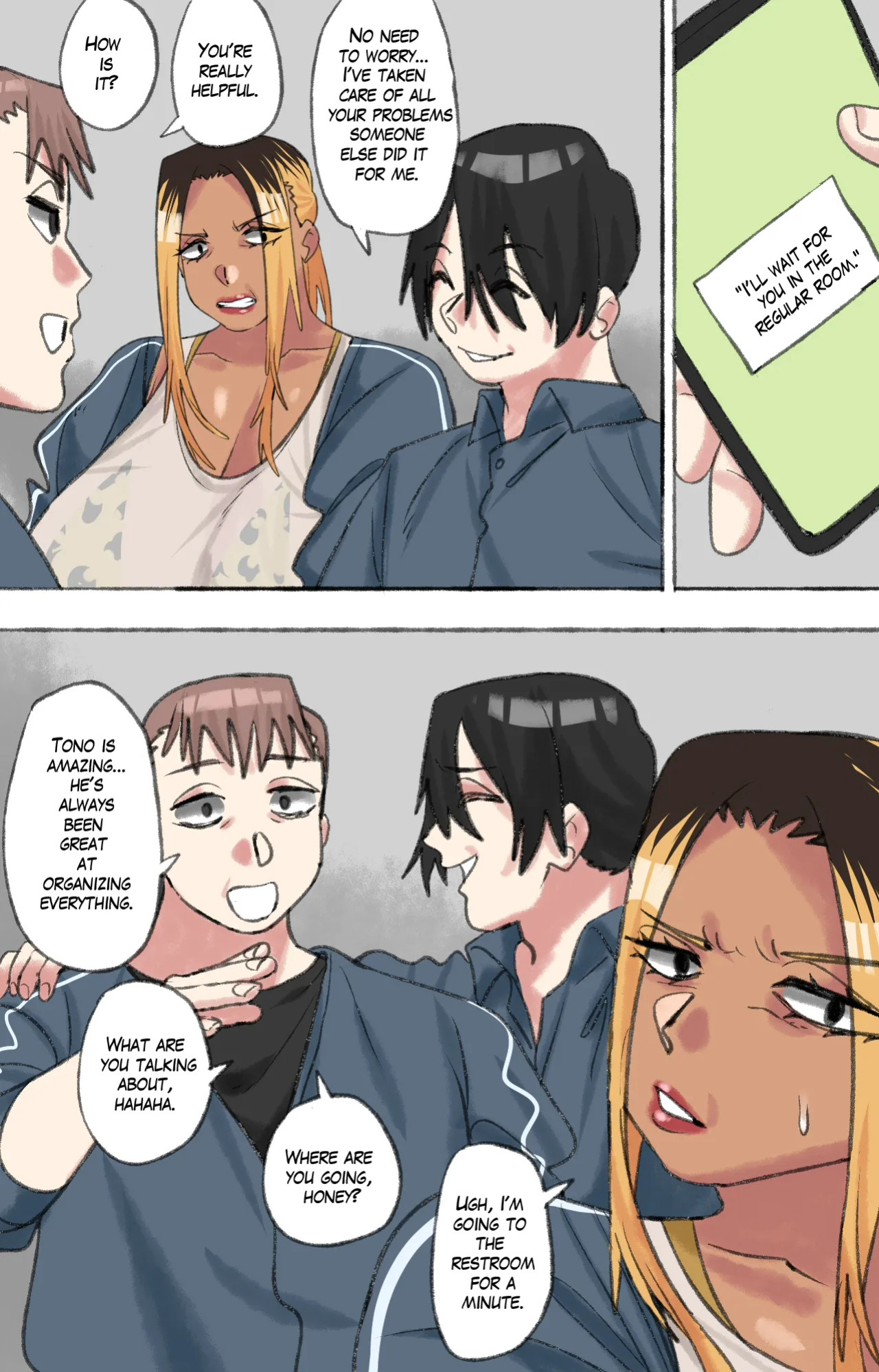 [Neko Plus] Gyaru Wife ENG