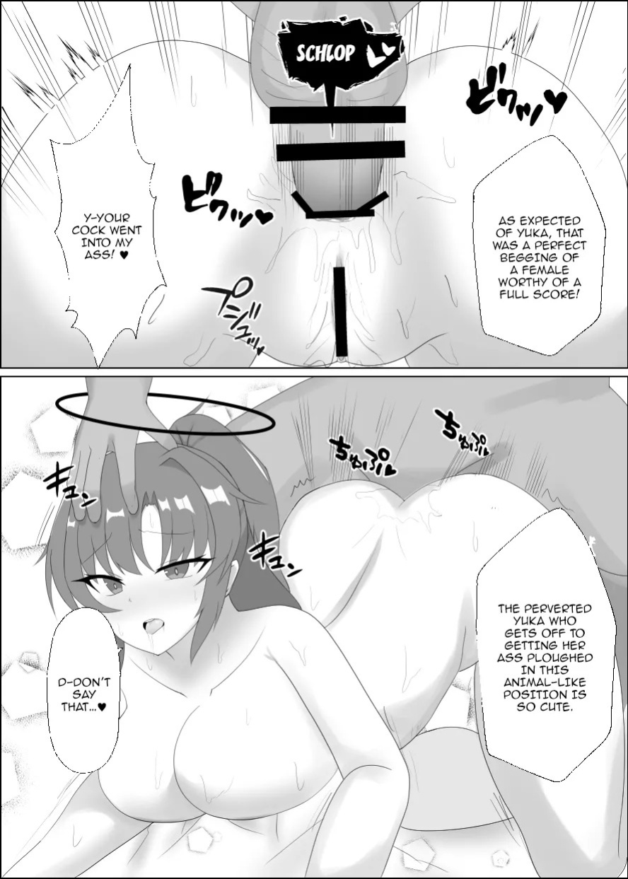 [Yorokin Pan Koujou (Adamyon)] Osewa ni Natteiru Sensei to / With The Sensei That Took Care Of Me (Blue Archive) [Digital] [English] {Doujins.com}