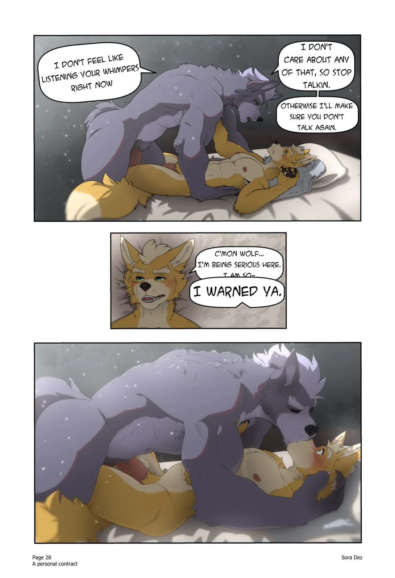[Sora Dez WolFox] A Personal Contract (Ongoing)