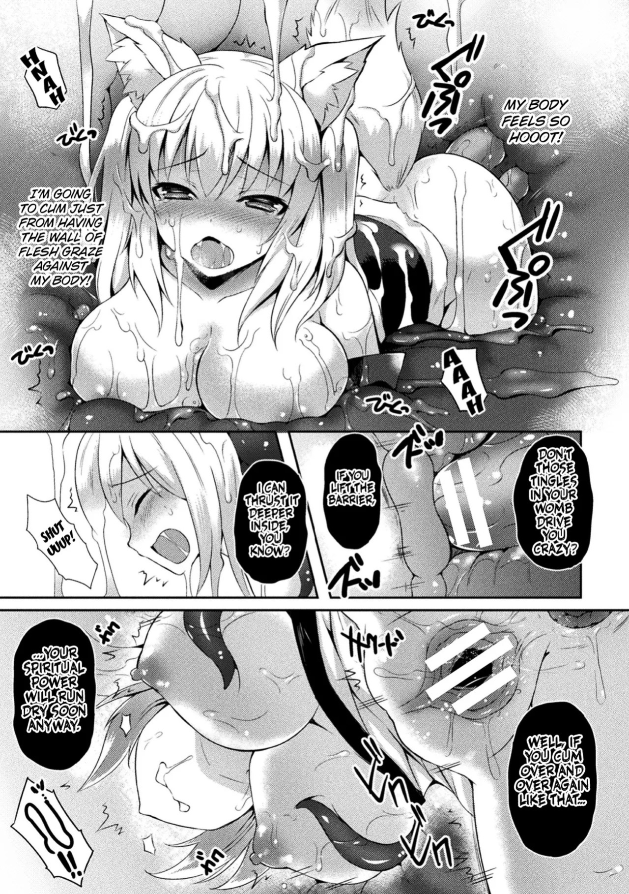 [Tenro Aya] Okitsune Taimashi Karin | The Exorcist Fox Karin (Tentacle Holic) [English] [Digital]