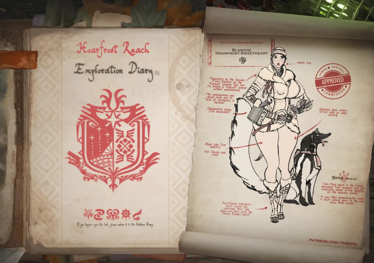 [TheKite] TheKite's Monster Hunter Diaries (HRED/HRES/KPHD/FLES) (Monster Hunter)