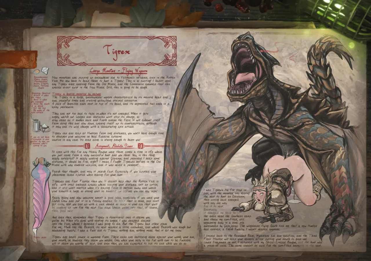[TheKite] TheKite's Monster Hunter Diaries (HRED/HRES/KPHD/FLES) (Monster Hunter)