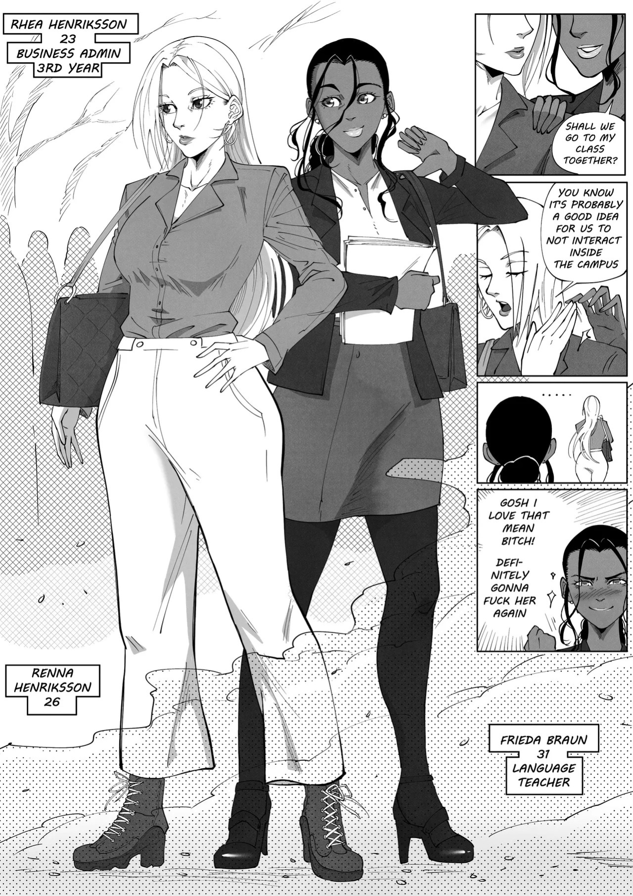 [UselessBegging] GNO: Girl's Night Out - Issue 02 [public/censored][ongoing]
