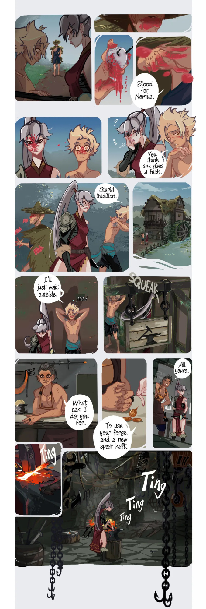 [RedSheIs] Dire Hymns ( ongoing )