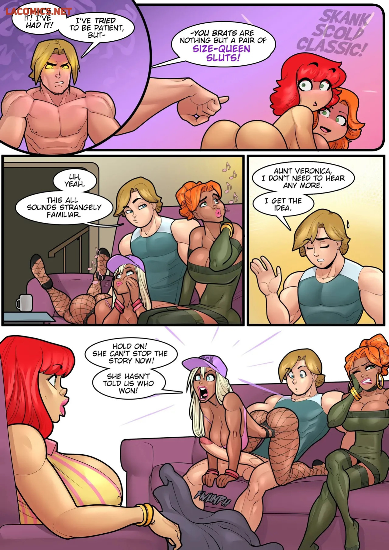 Rabies T Lagomorph – My Mom And Sister Are Size Queen Sluts! 1-5