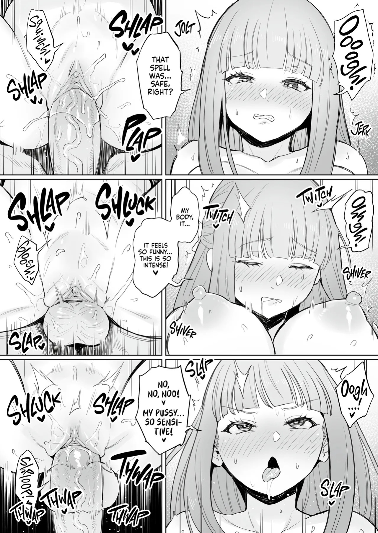 [COMEX (Zhen Lu)] Chinchin ga Ookiku Naru Mahou | A Spell That Makes Your Dick Bigger (Sousou no Frieren) [English] [Summer Salt] [Decensored] [Digital]