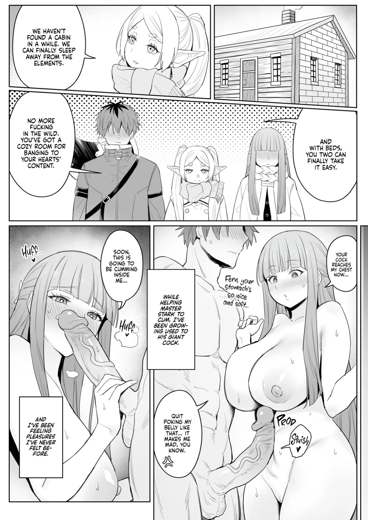 [COMEX (Zhen Lu)] Chinchin ga Ookiku Naru Mahou | A Spell That Makes Your Dick Bigger (Sousou no Frieren) [English] [Summer Salt] [Decensored] [Digital]