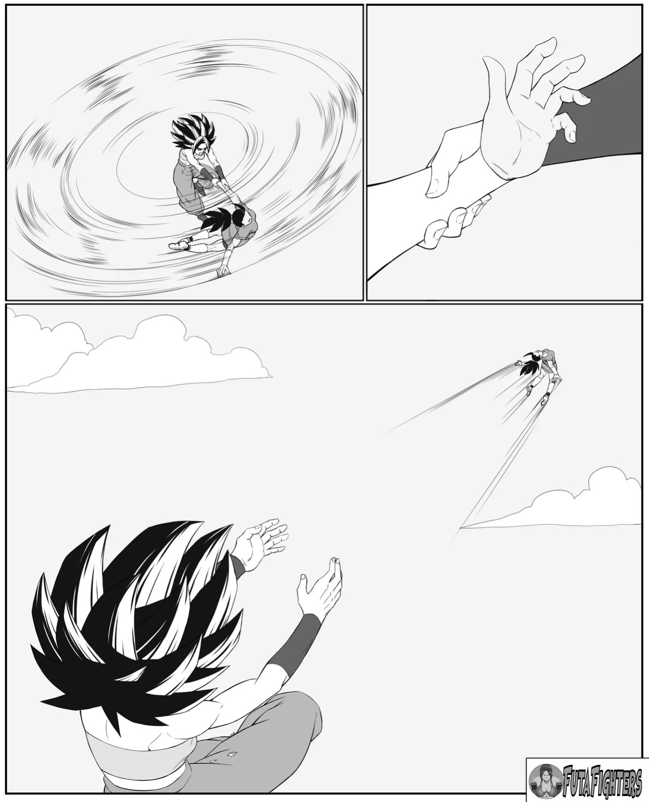 Caulifla vs Kale 118 page update futafighters