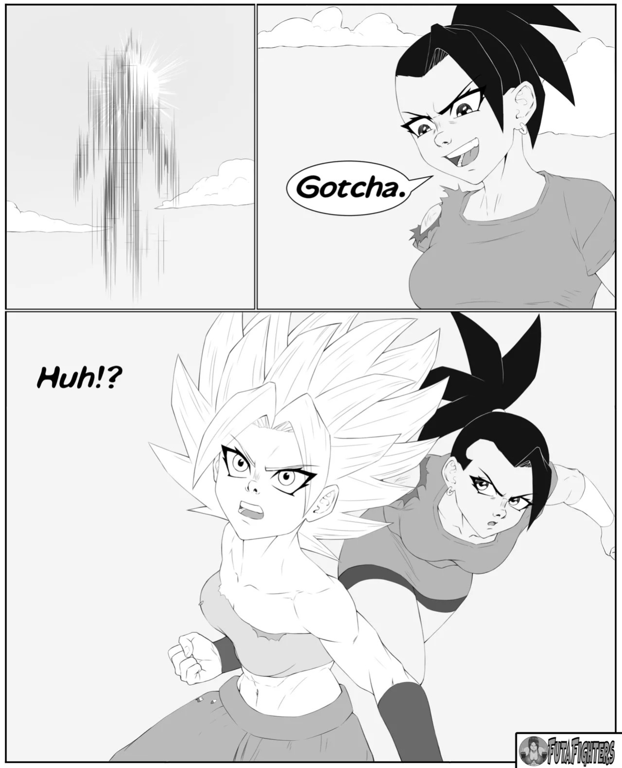 Caulifla vs Kale 118 page update futafighters