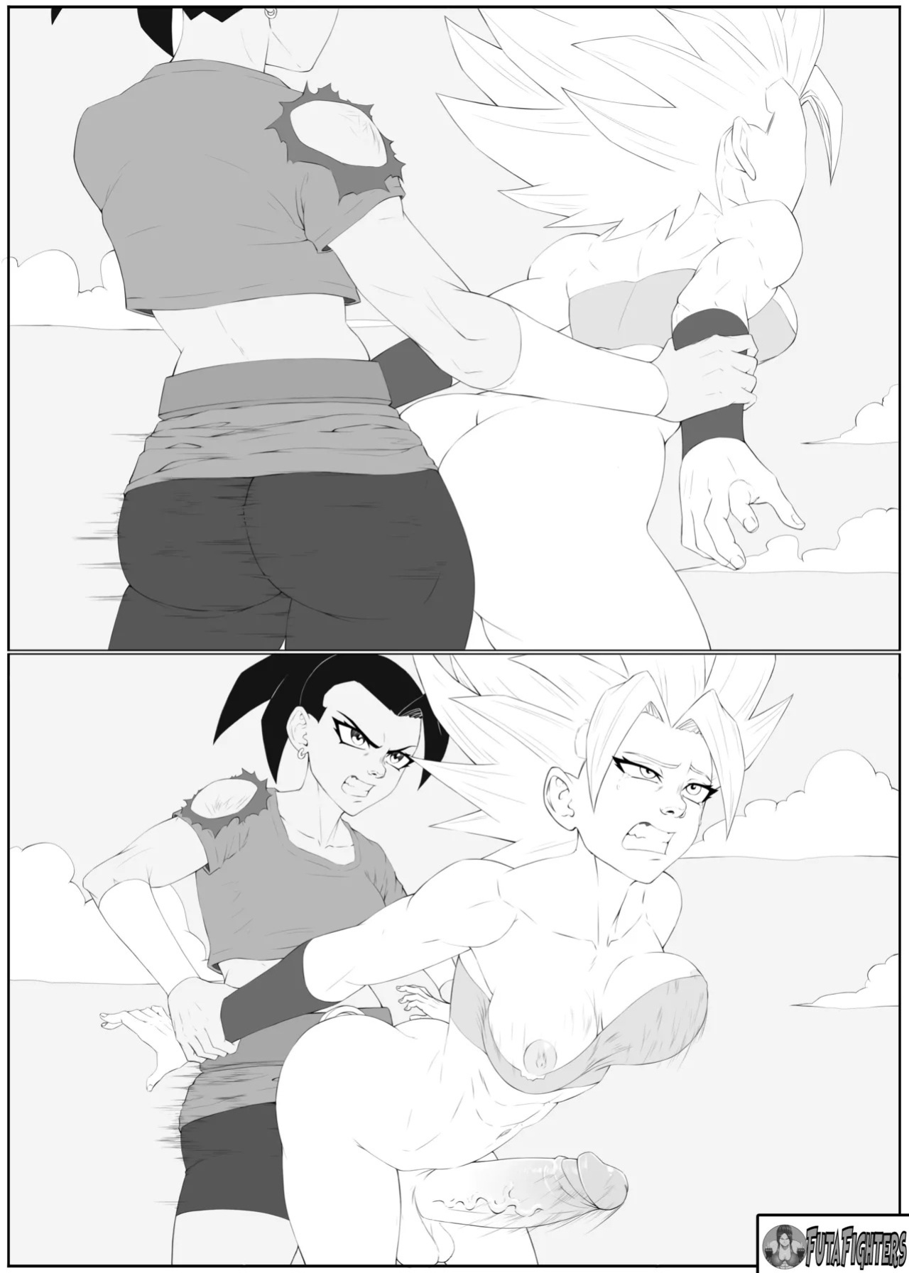 Caulifla vs Kale 118 page update futafighters