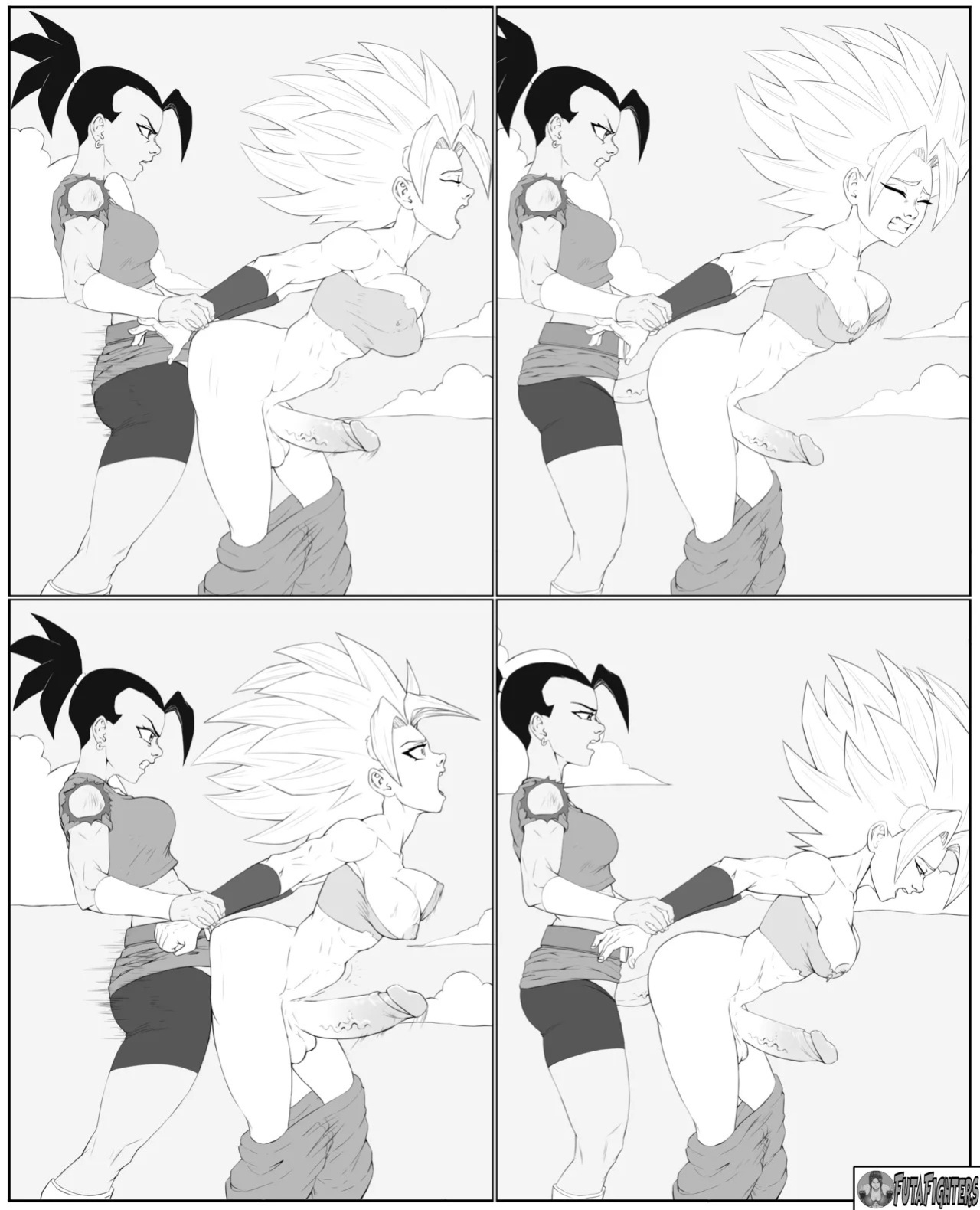 Caulifla vs Kale 118 page update futafighters