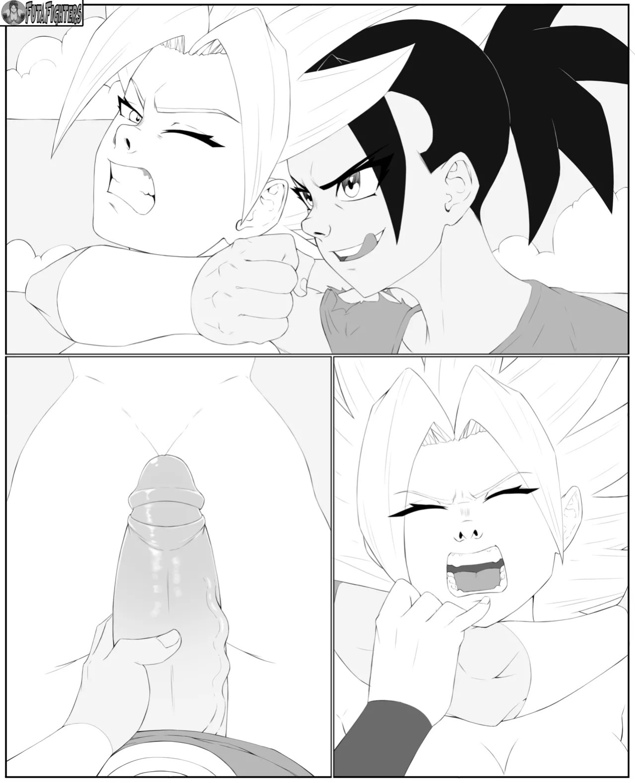 Caulifla vs Kale 118 page update futafighters