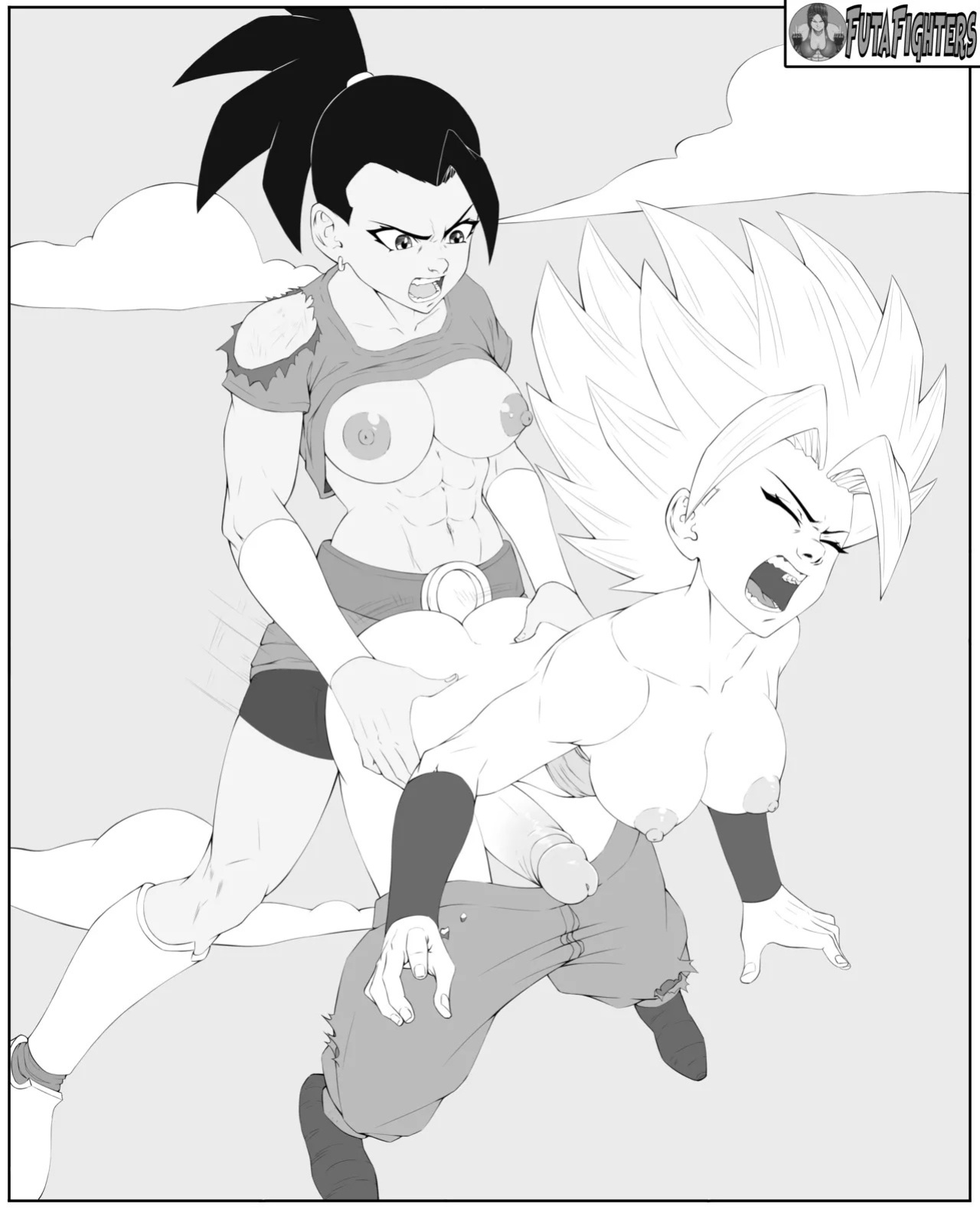 Caulifla vs Kale 118 page update futafighters