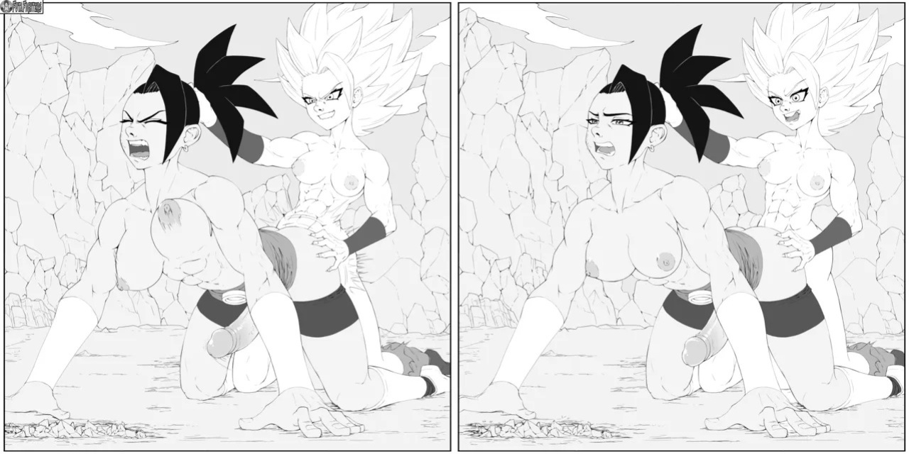 Caulifla vs Kale 118 page update futafighters