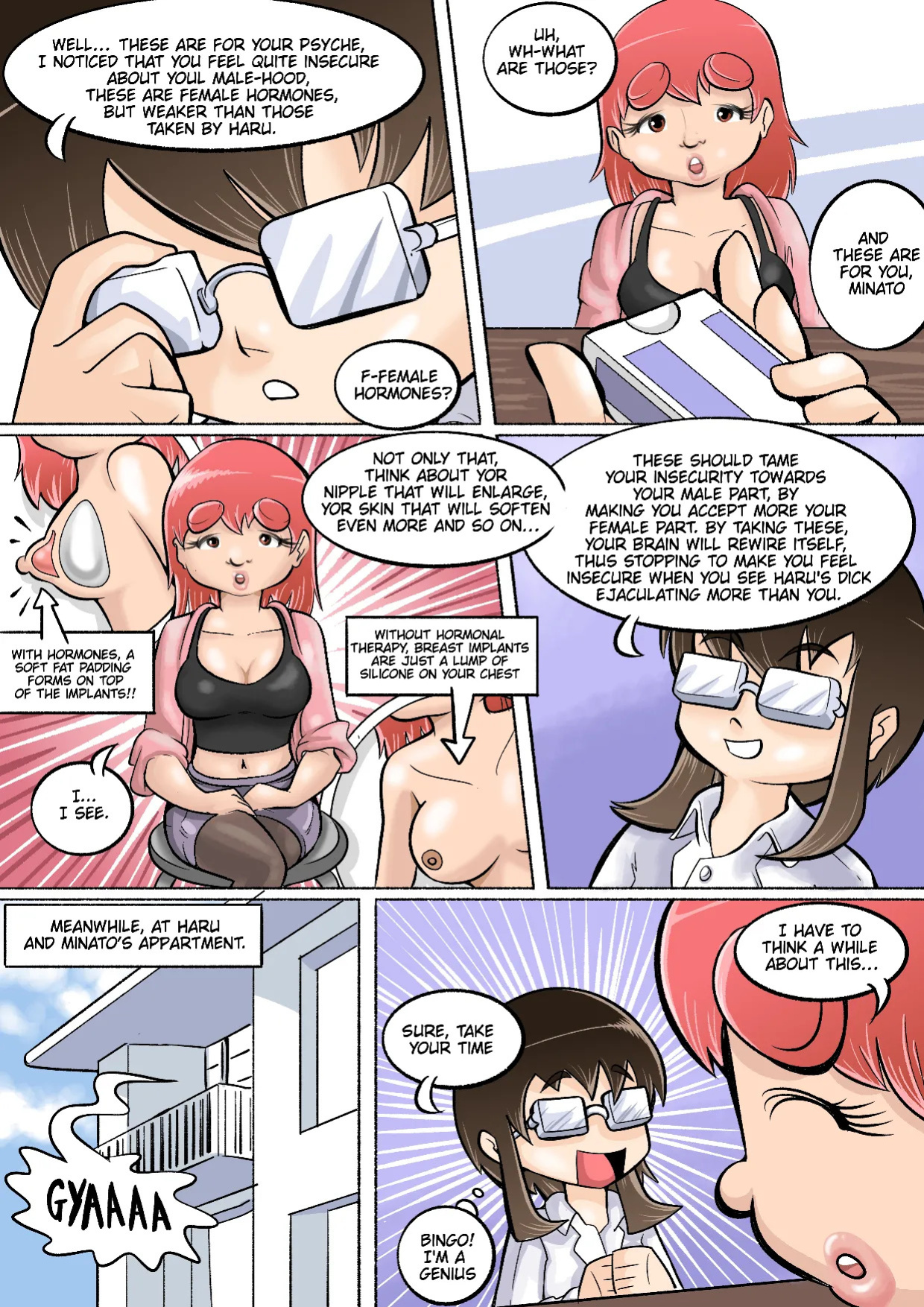 (uncensored) I tried female hormones to become a crossdresser Idol [Ongoing]