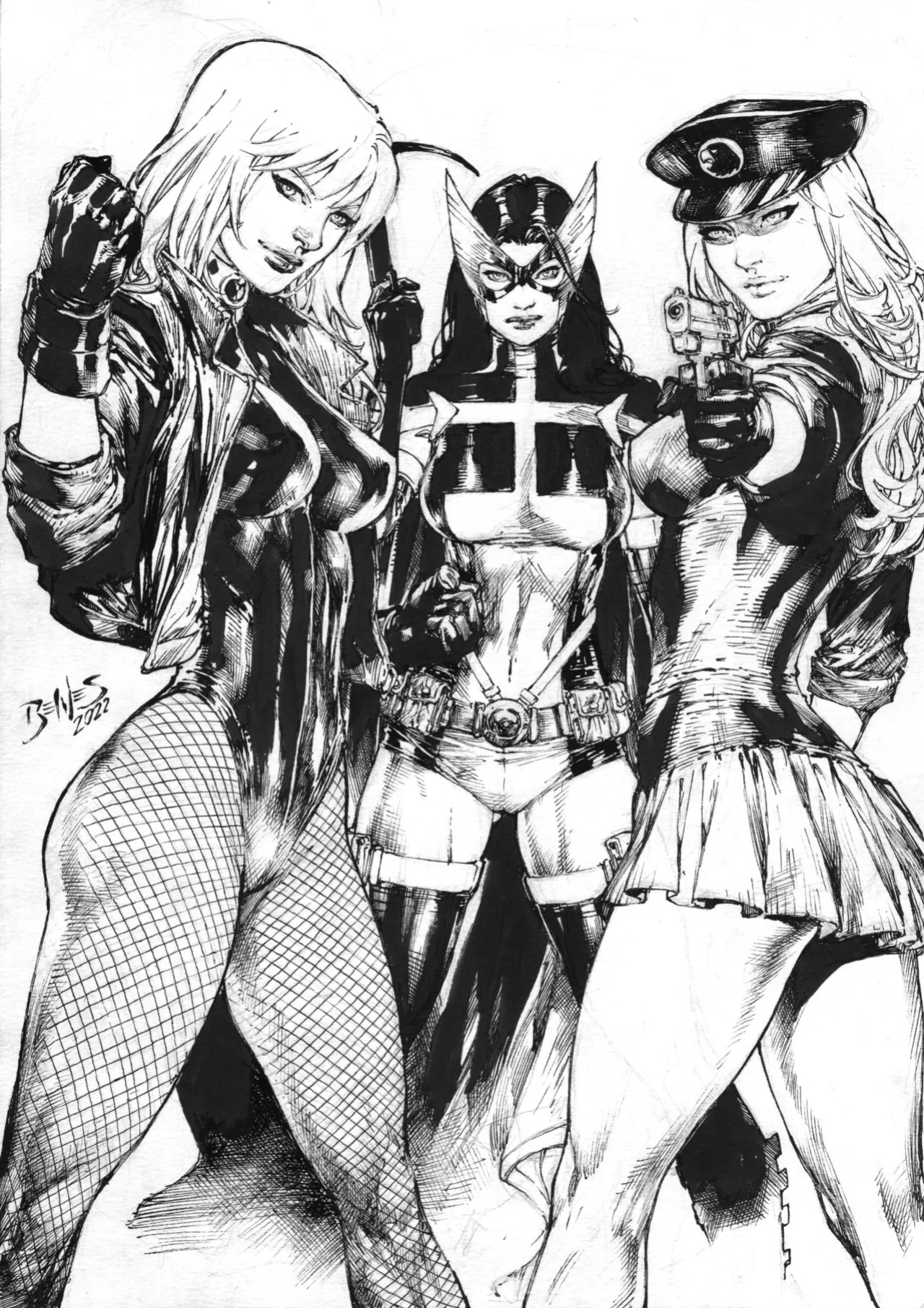 Ed Benes Original Art