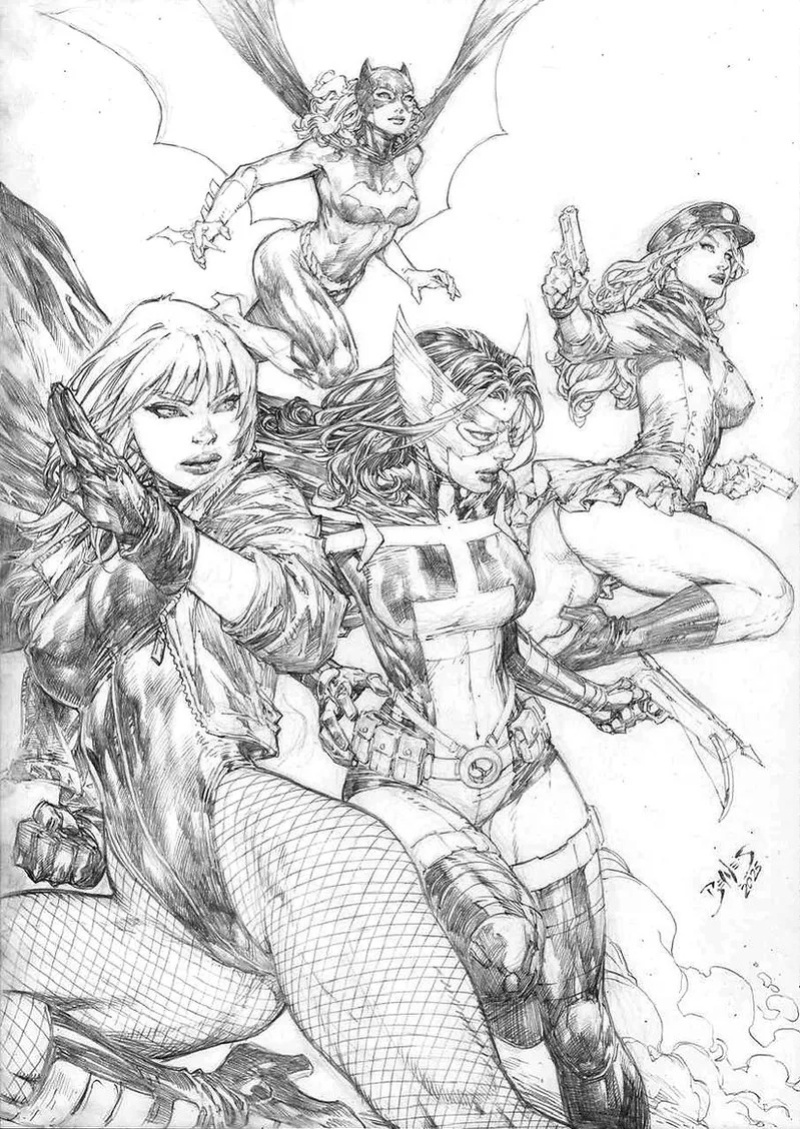 Ed Benes Original Art