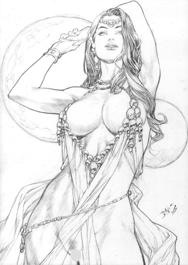 Ed Benes Original Art