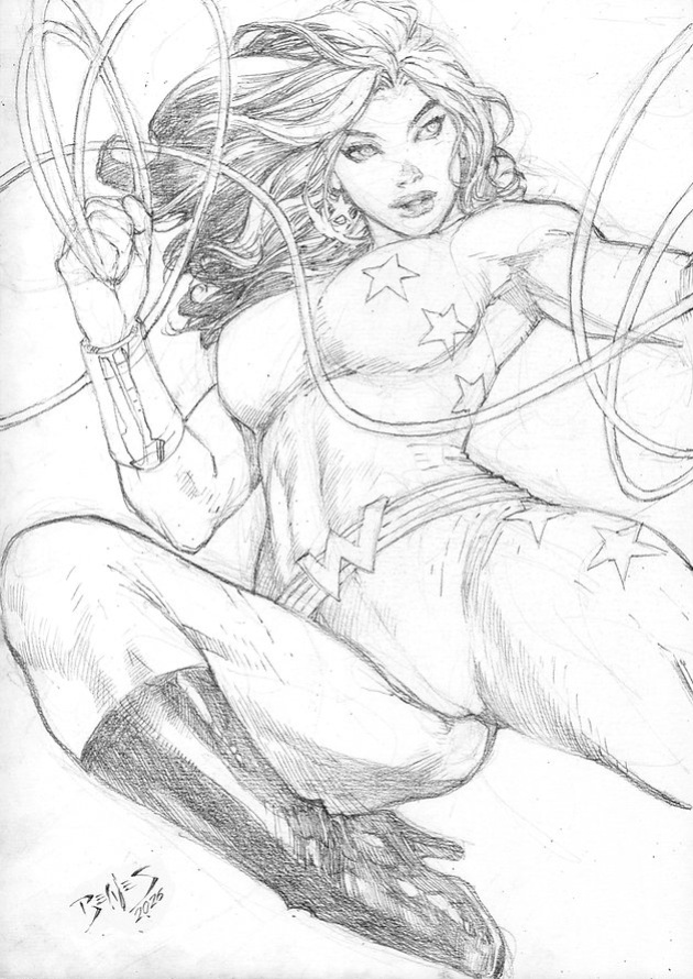 Ed Benes Original Art