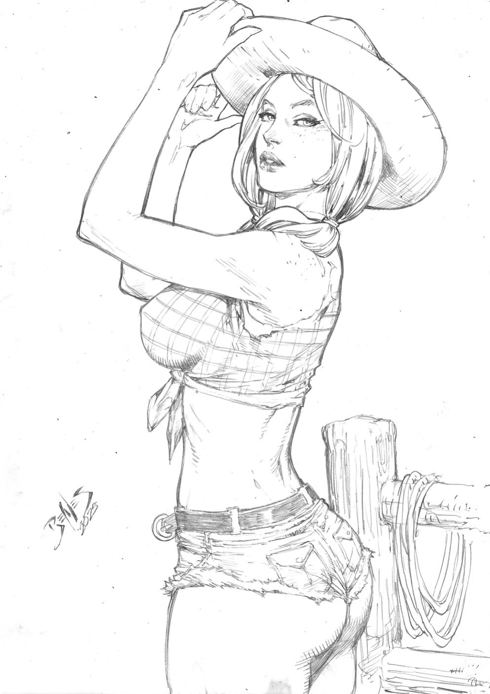 Ed Benes Original Art