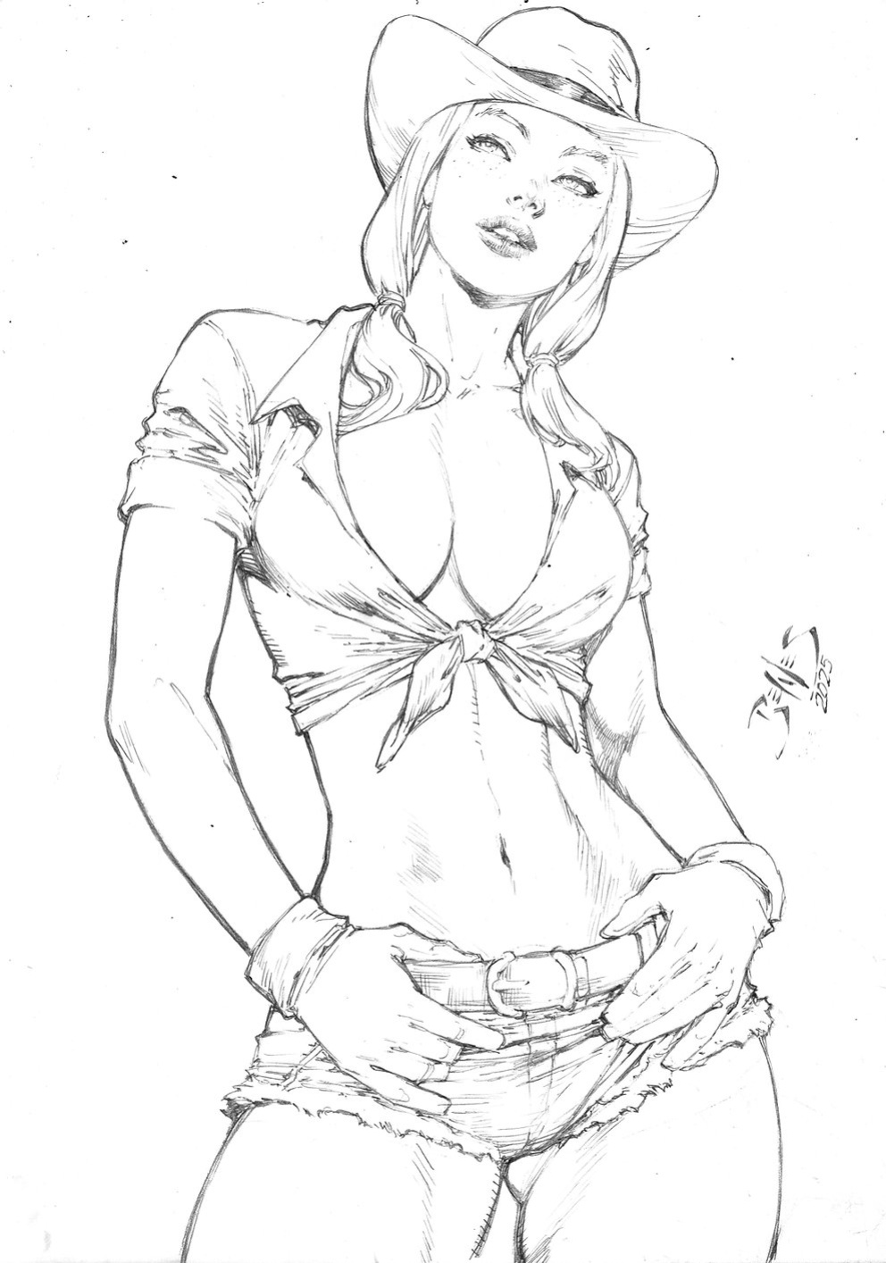 Ed Benes Original Art