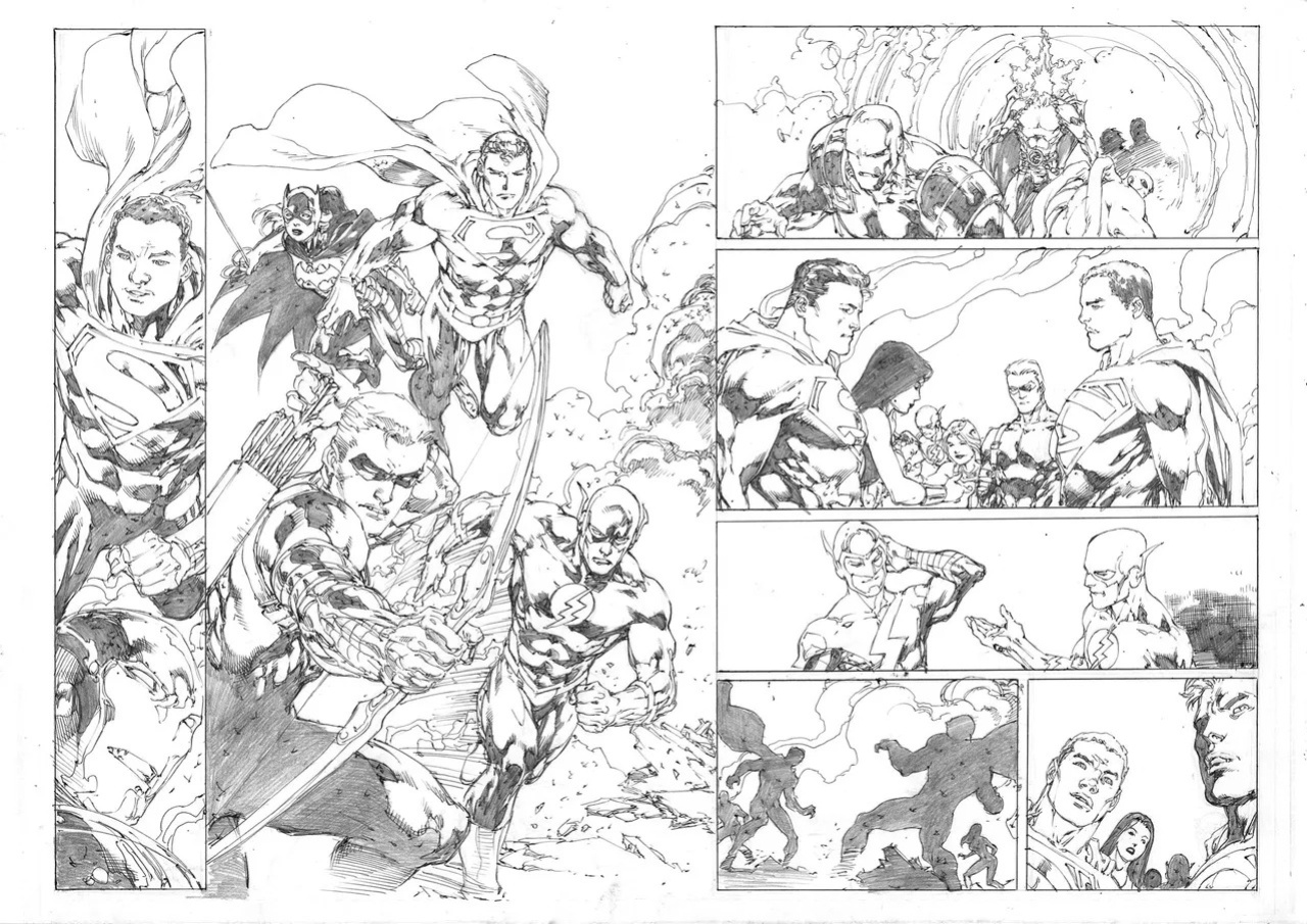 Ed Benes Original Art