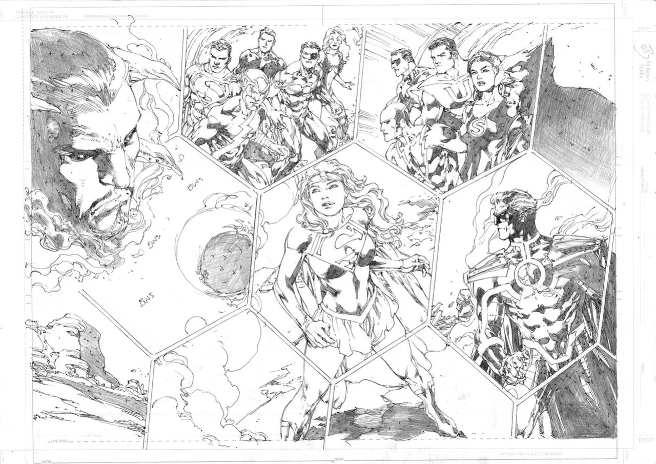 Ed Benes Original Art