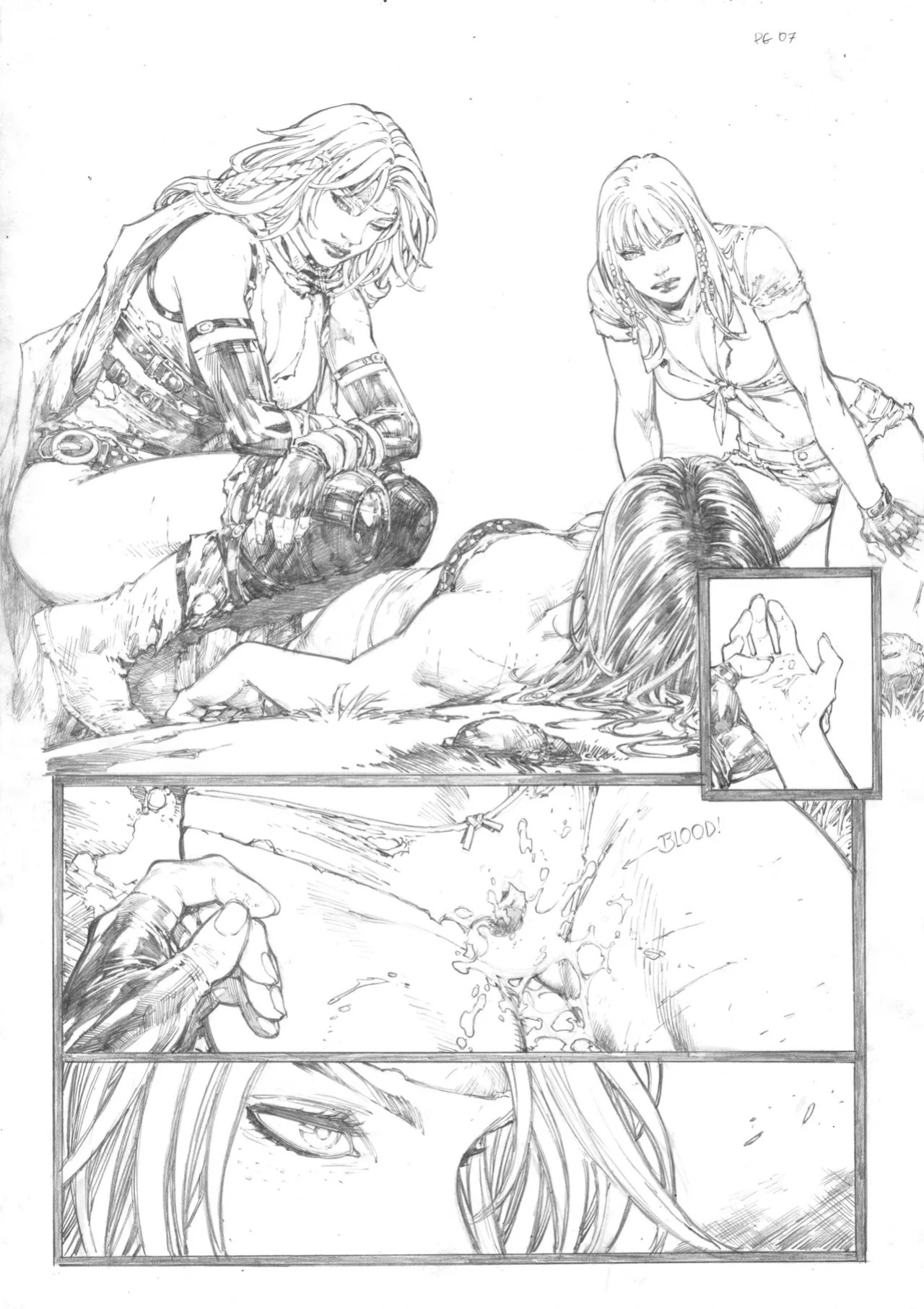 Ed Benes Original Art