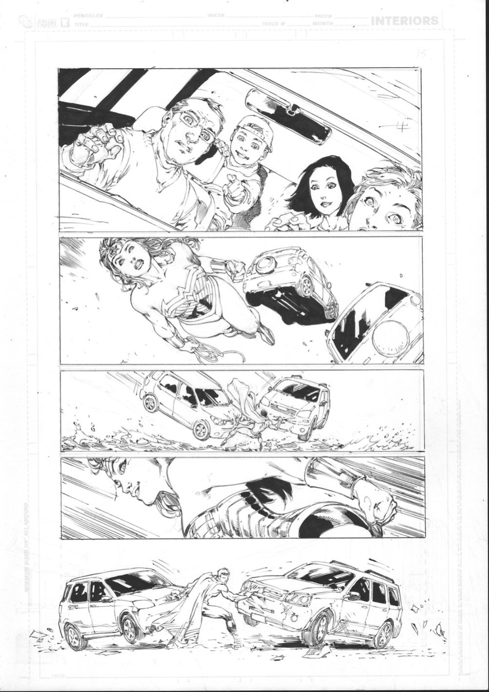 Ed Benes Original Art