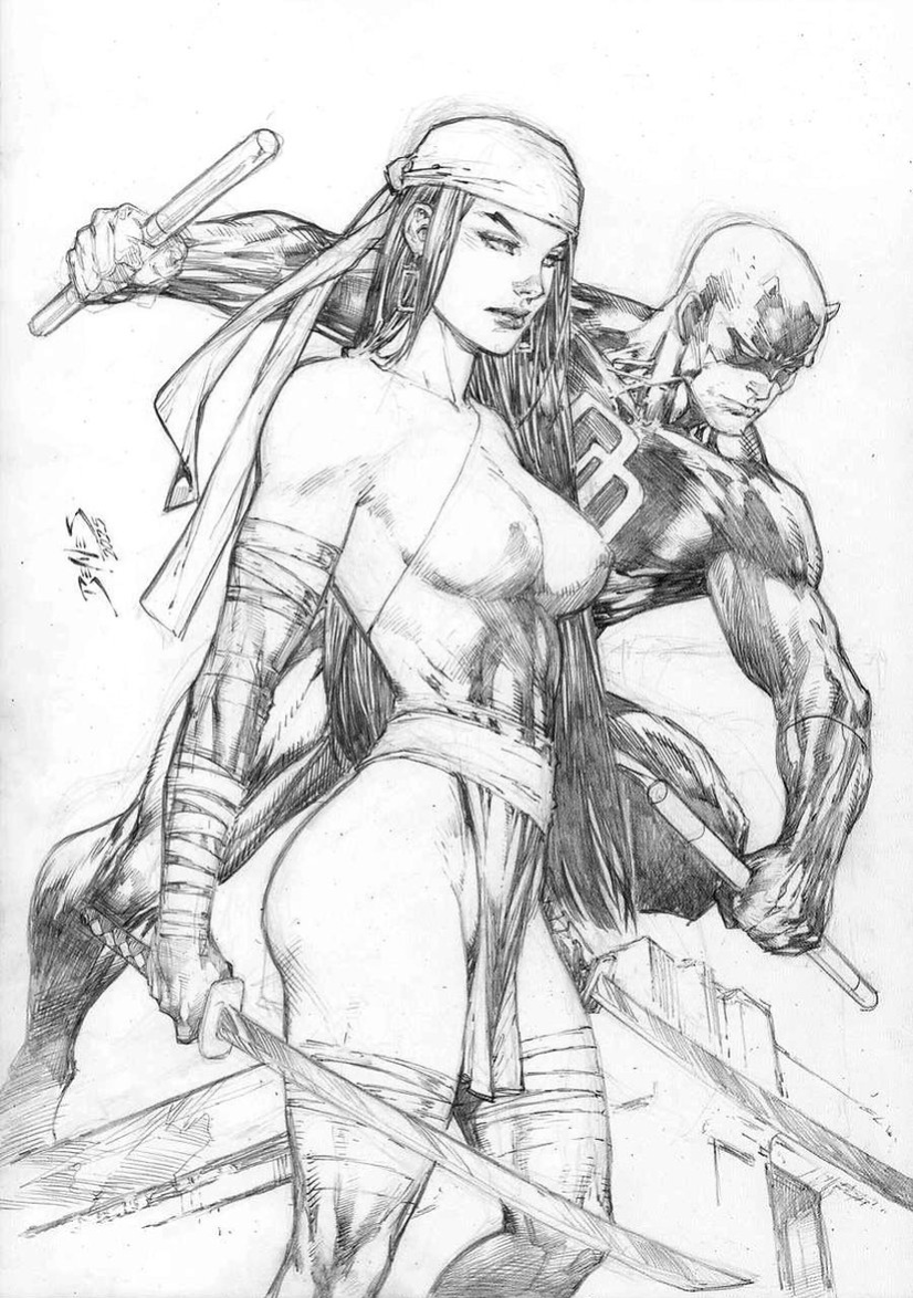 Ed Benes Original Art