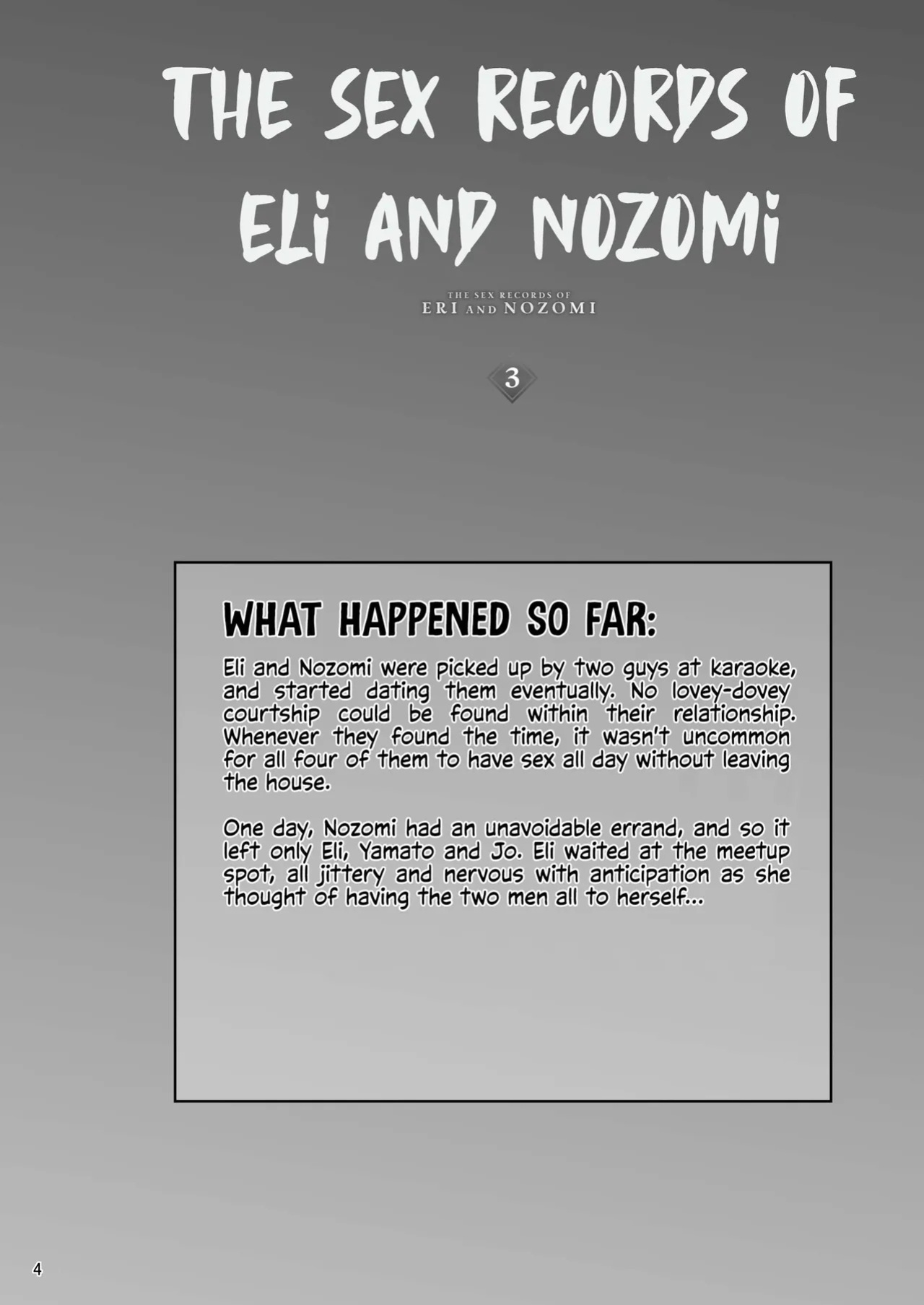 [Sobabu (Rasson)] Eri to Nozomi no Joujiroku - THE SEX RECORDS OF ERI AND NOZOMI 3 (Love Live!) [Digital] [English] [Your Deer Friends Black]