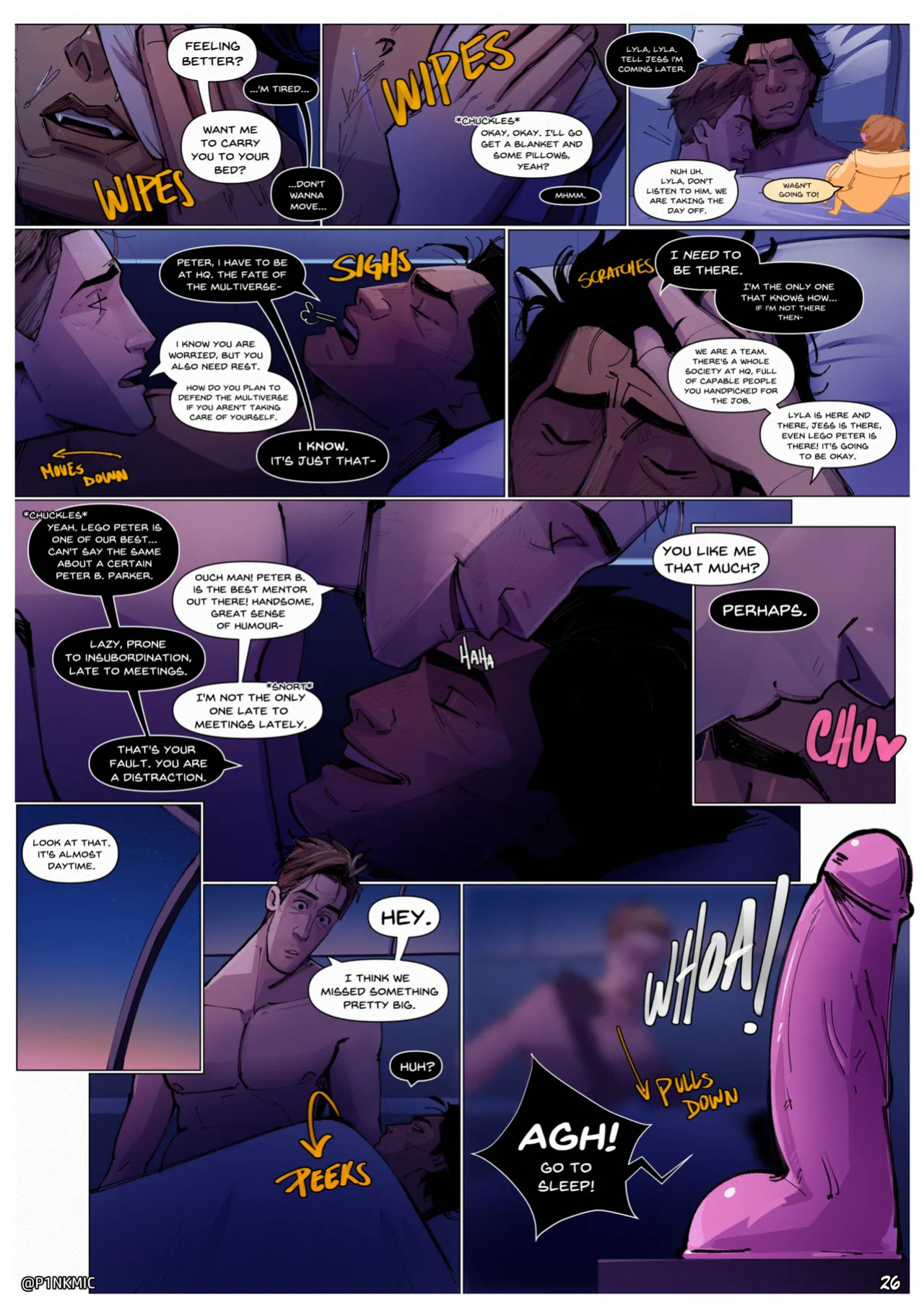 [pinkm1c] PLAYTIME (Miguel x Peter B)