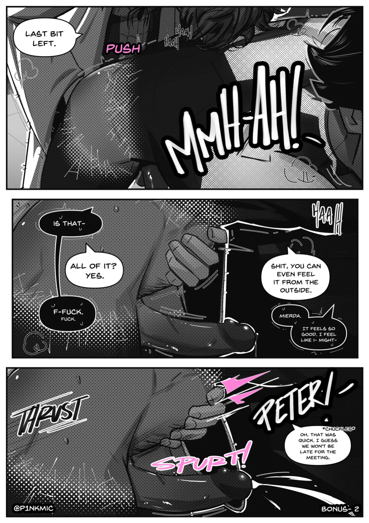 [pinkm1c] PLAYTIME (Miguel x Peter B)