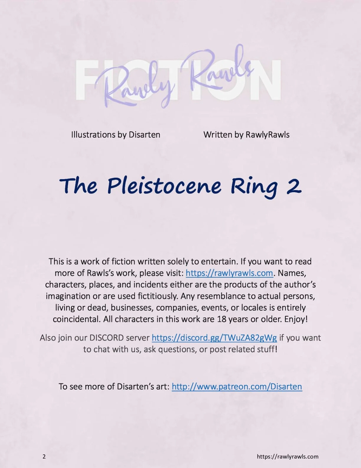 [Disarten and RawlyRawls] The Pleistocene Ring Ch 01 - Ch 18