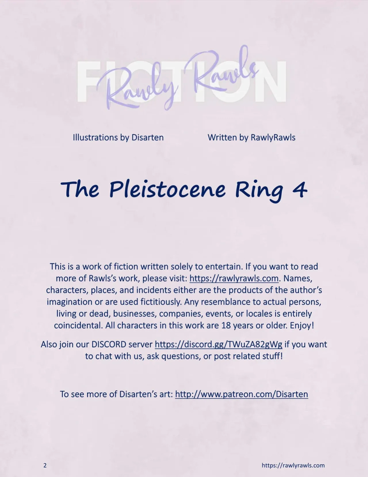 [Disarten and RawlyRawls] The Pleistocene Ring Ch 01 - Ch 18