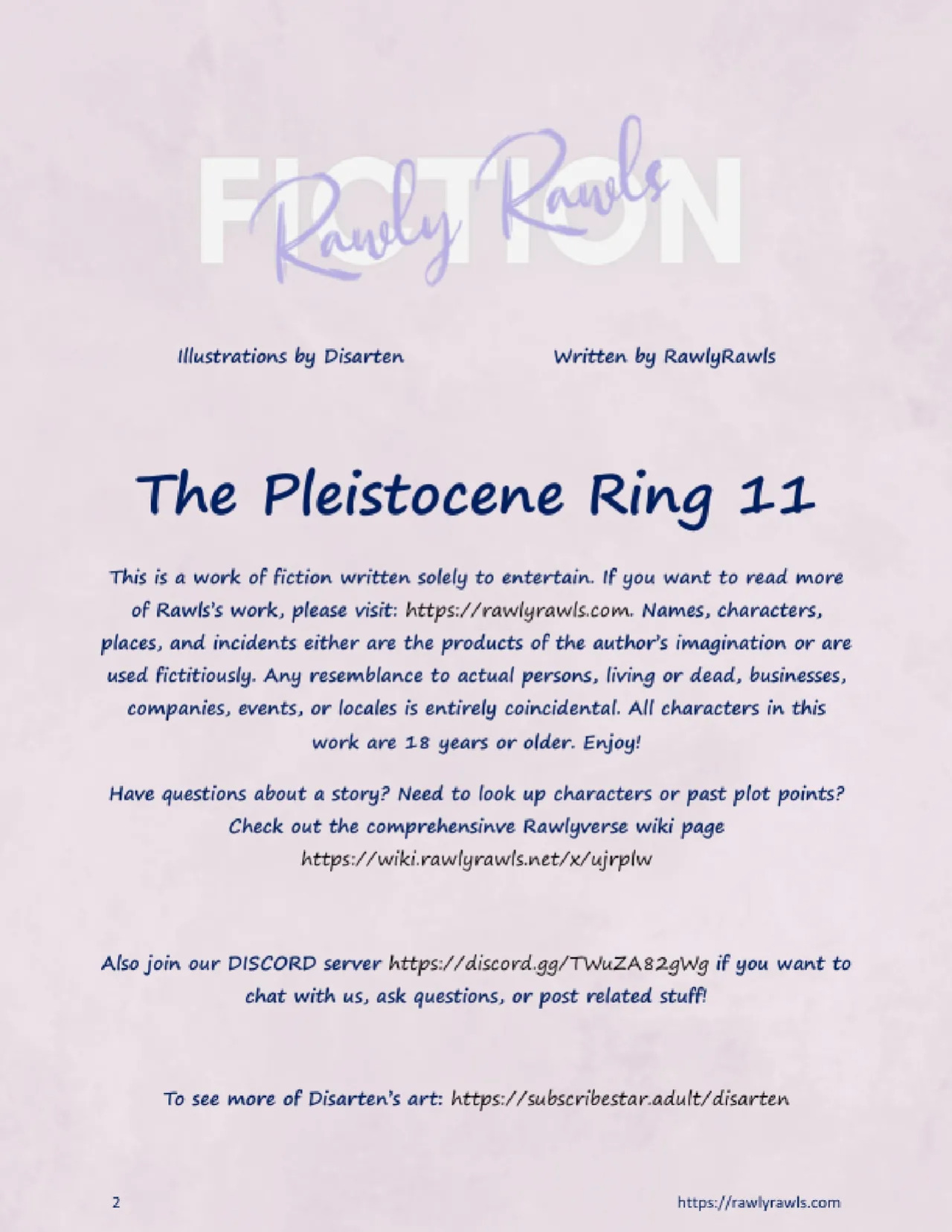 [Disarten and RawlyRawls] The Pleistocene Ring Ch 01 - Ch 18