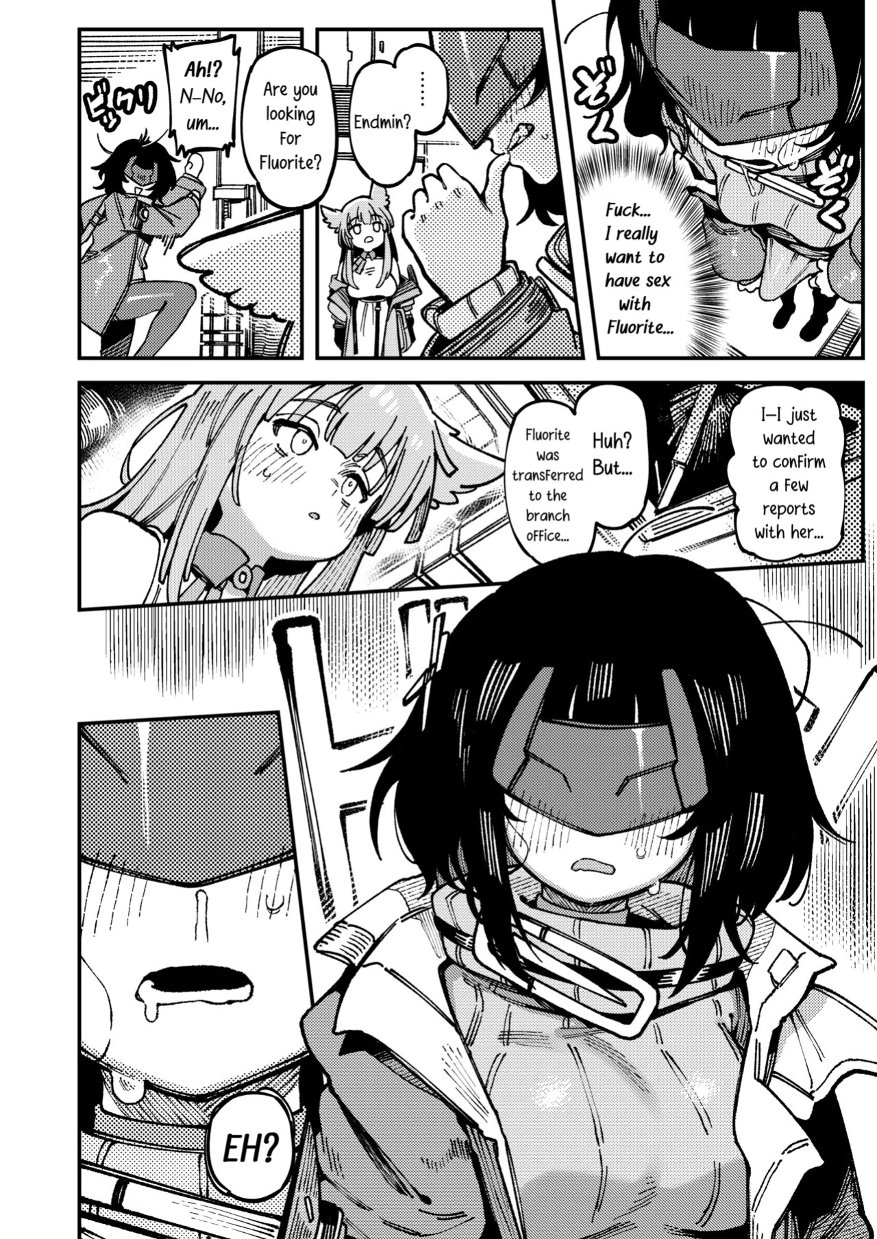 [Hoshoku Shoujo (Karasu Chan)] A Secret Covenant with Fluorite (Arknights: Endfield) [English] [RagsSgar_Translations] [Digital]