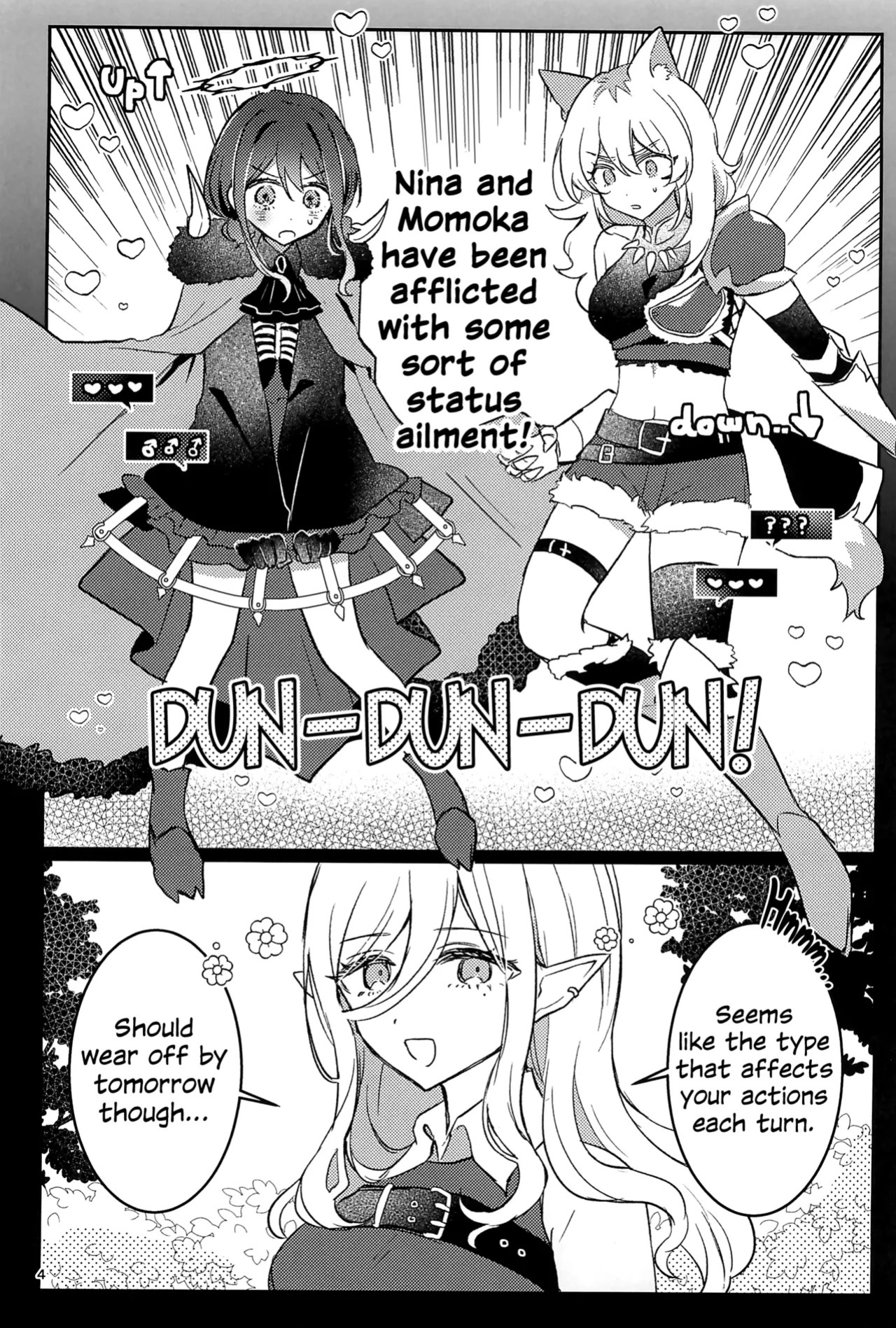 (Zenbu Buchikome. 7) [Hamu-chan Daisuki (Momi)] Joutai Ijou Lv. 27 | Status Ailment Lv. 27 (Girls Band Cry) [English]