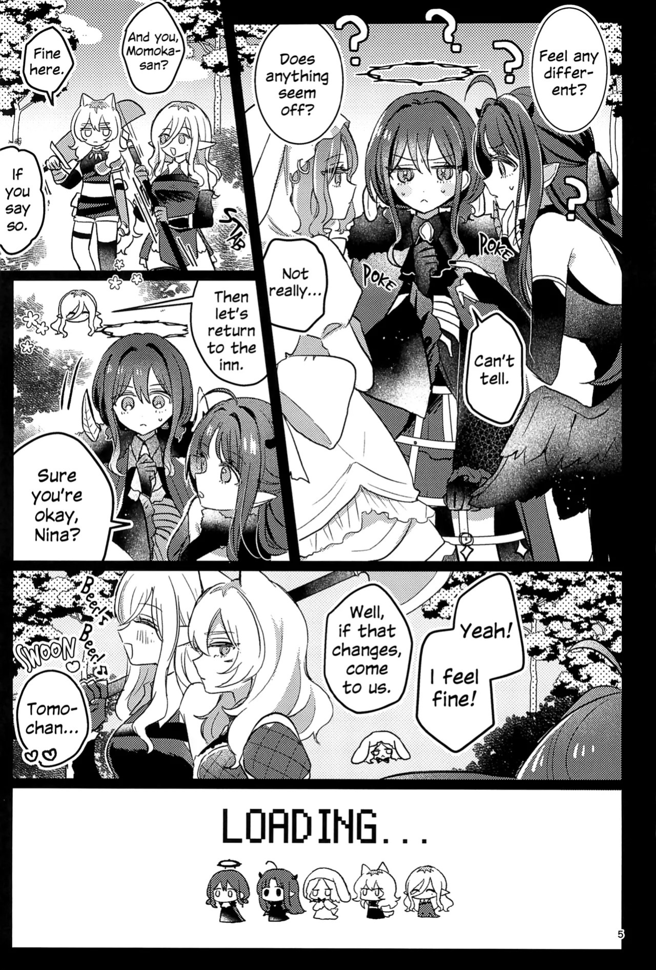 (Zenbu Buchikome. 7) [Hamu-chan Daisuki (Momi)] Joutai Ijou Lv. 27 | Status Ailment Lv. 27 (Girls Band Cry) [English]