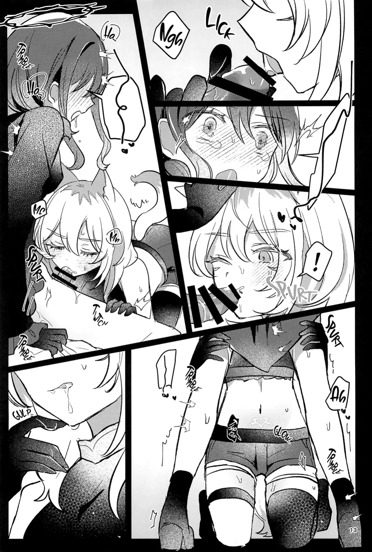 (Zenbu Buchikome. 7) [Hamu-chan Daisuki (Momi)] Joutai Ijou Lv. 27 | Status Ailment Lv. 27 (Girls Band Cry) [English]