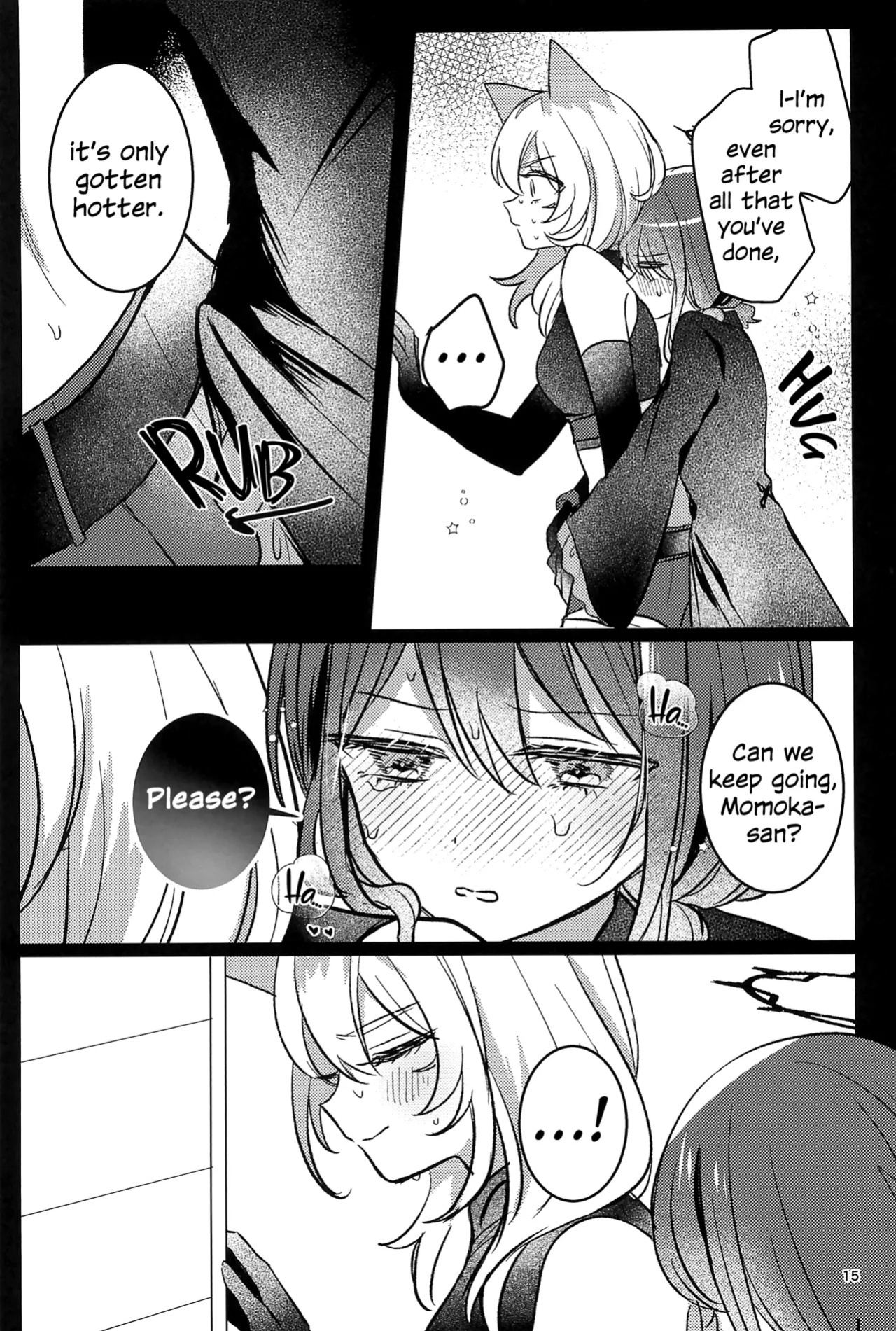 (Zenbu Buchikome. 7) [Hamu-chan Daisuki (Momi)] Joutai Ijou Lv. 27 | Status Ailment Lv. 27 (Girls Band Cry) [English]