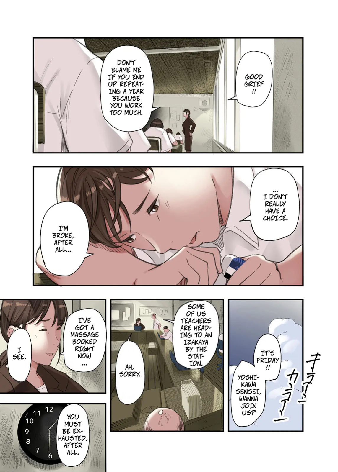 [Gomikasu Tarou (Namaribou Nayonayo)] I... Work Part-time At a Sex Establishment Catering To Women 1 -- Boku... Josei You Fuuzoku de Beit Shitemashite....