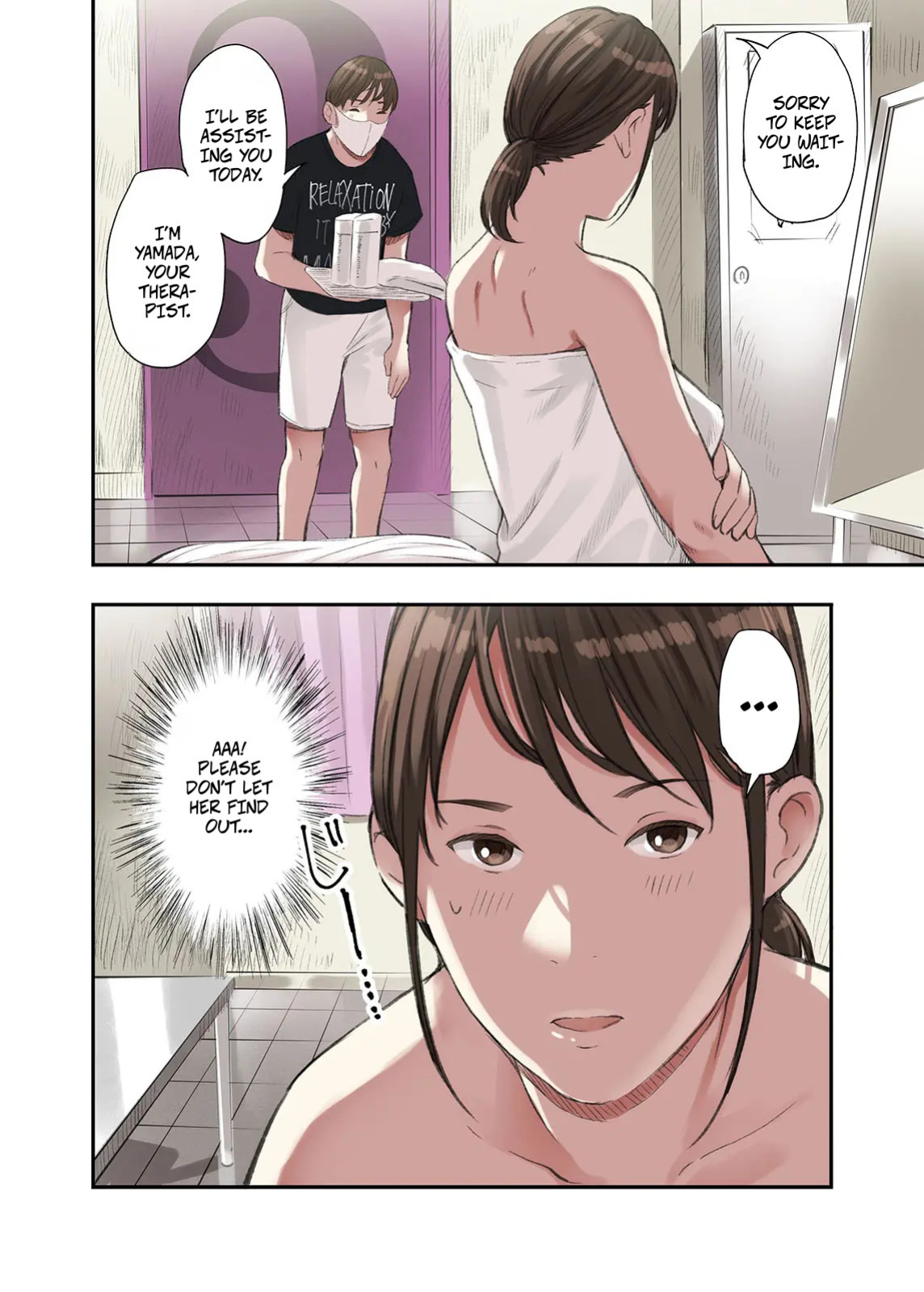 [Gomikasu Tarou (Namaribou Nayonayo)] I... Work Part-time At a Sex Establishment Catering To Women 1 -- Boku... Josei You Fuuzoku de Beit Shitemashite....
