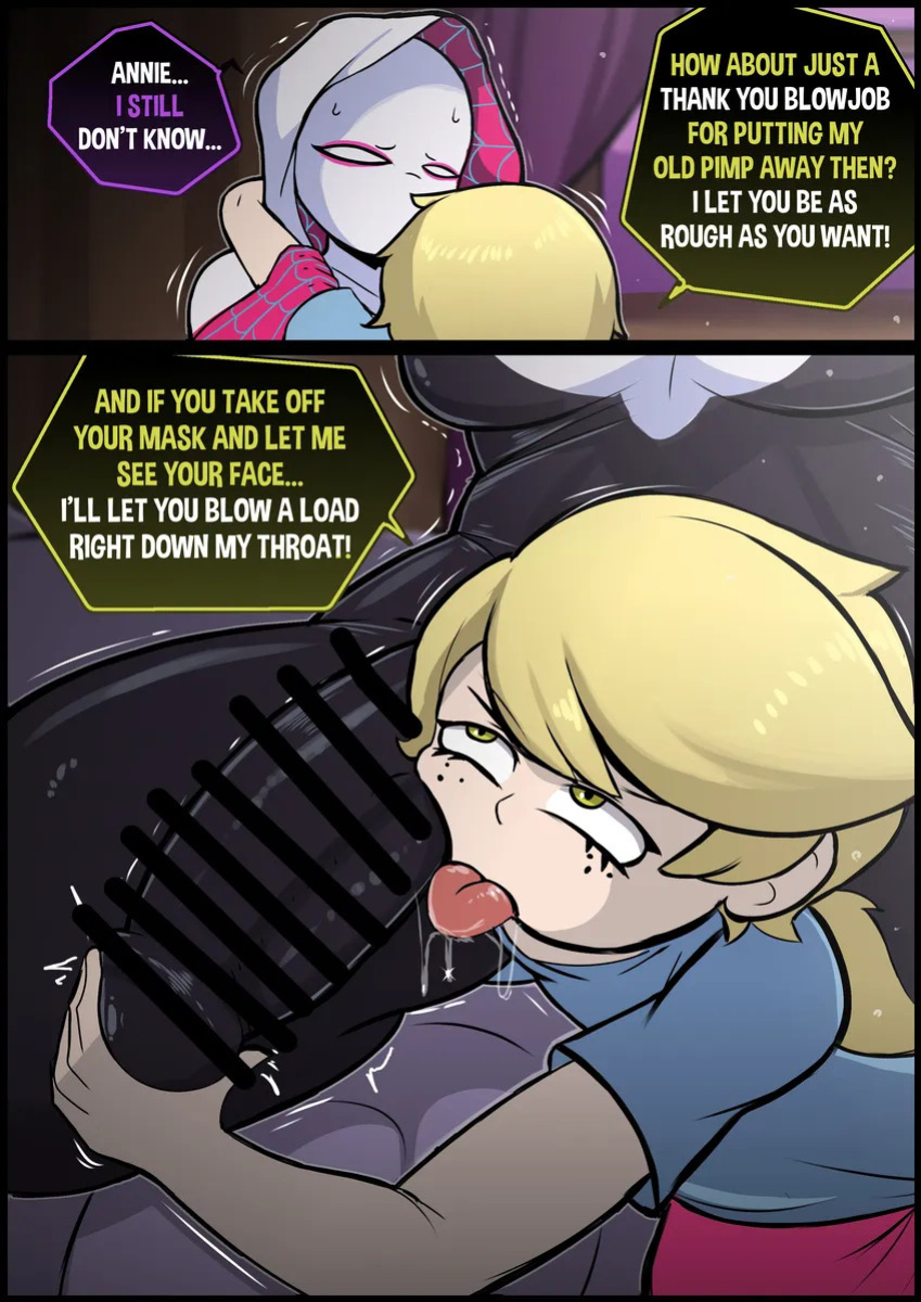Spider Gwen Night 3 (Censored) {lordfink}