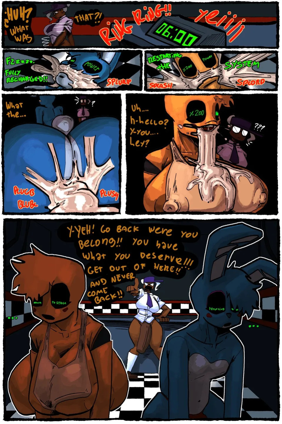 [Libi-dos] Please do not f**k the animatronics