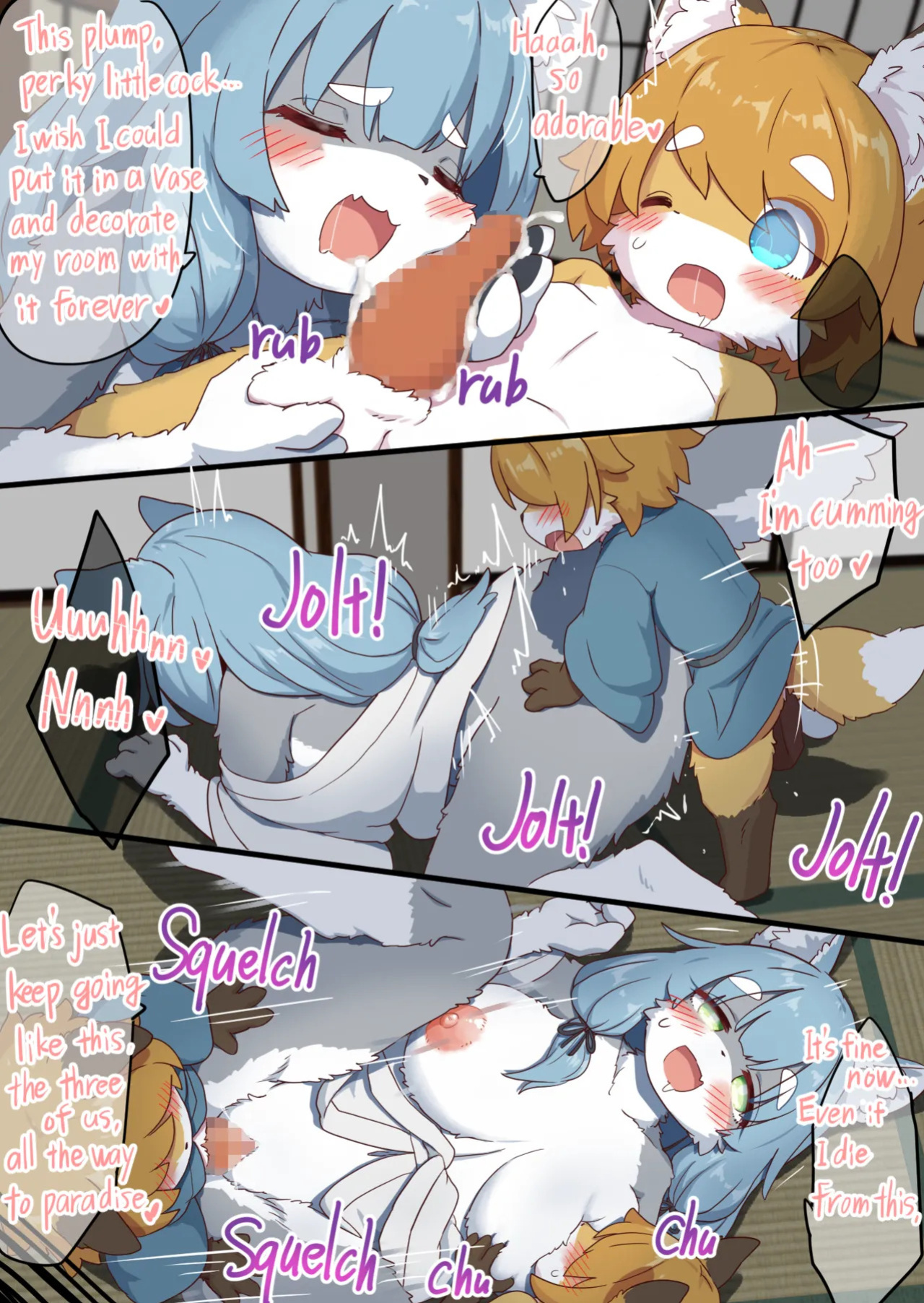 [Koori Nezumi] Zashiki-Warashi Being Used as Toys by a Traveler [English]