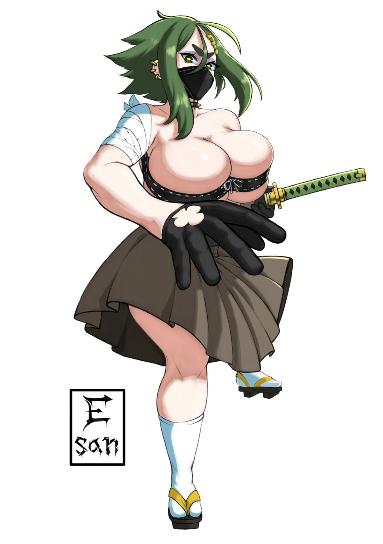 [various] Midori (ft. Saya & Hatsuno) (OCs by Riz)