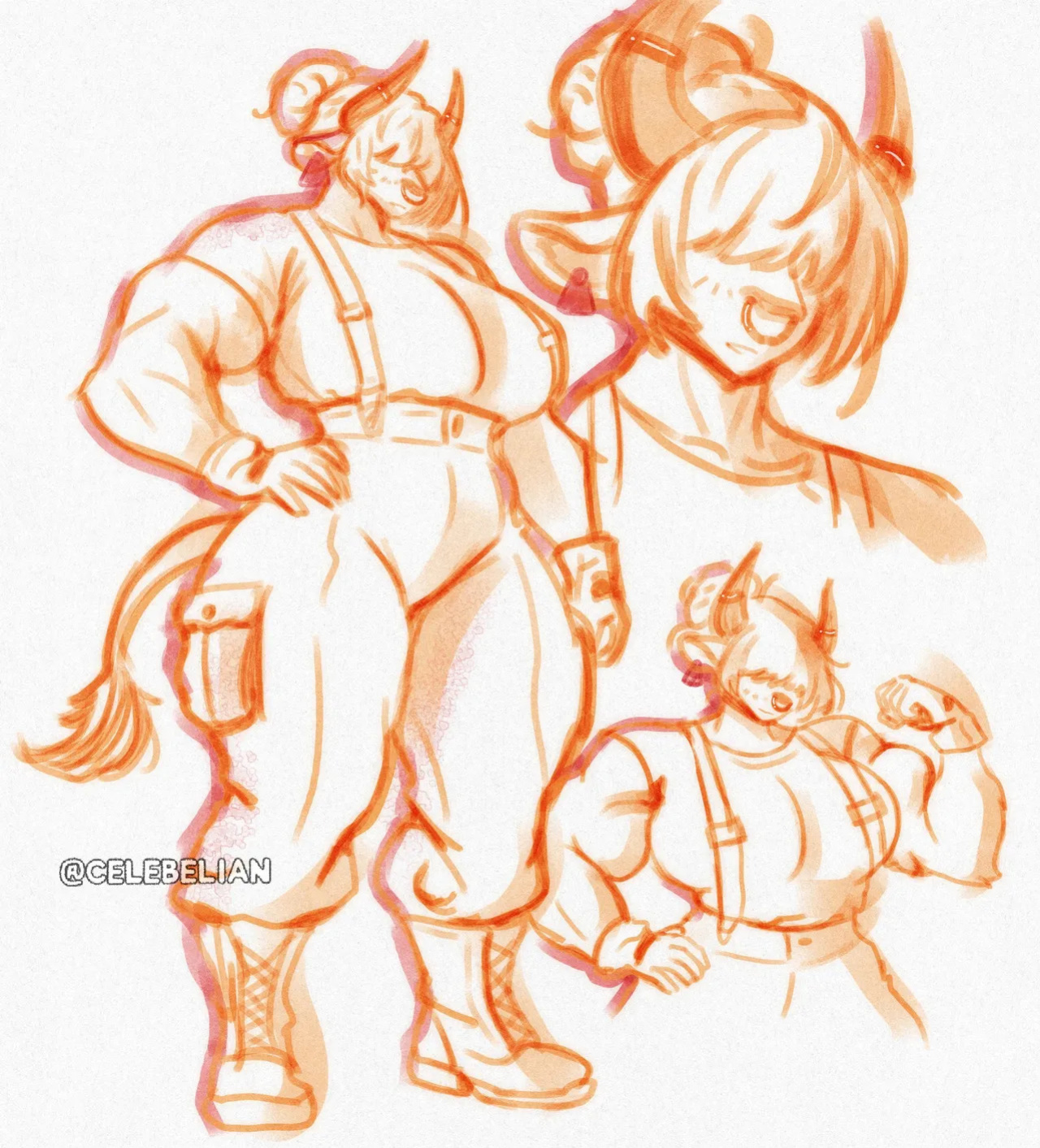 [Celebelian] Bun Wife (OC)