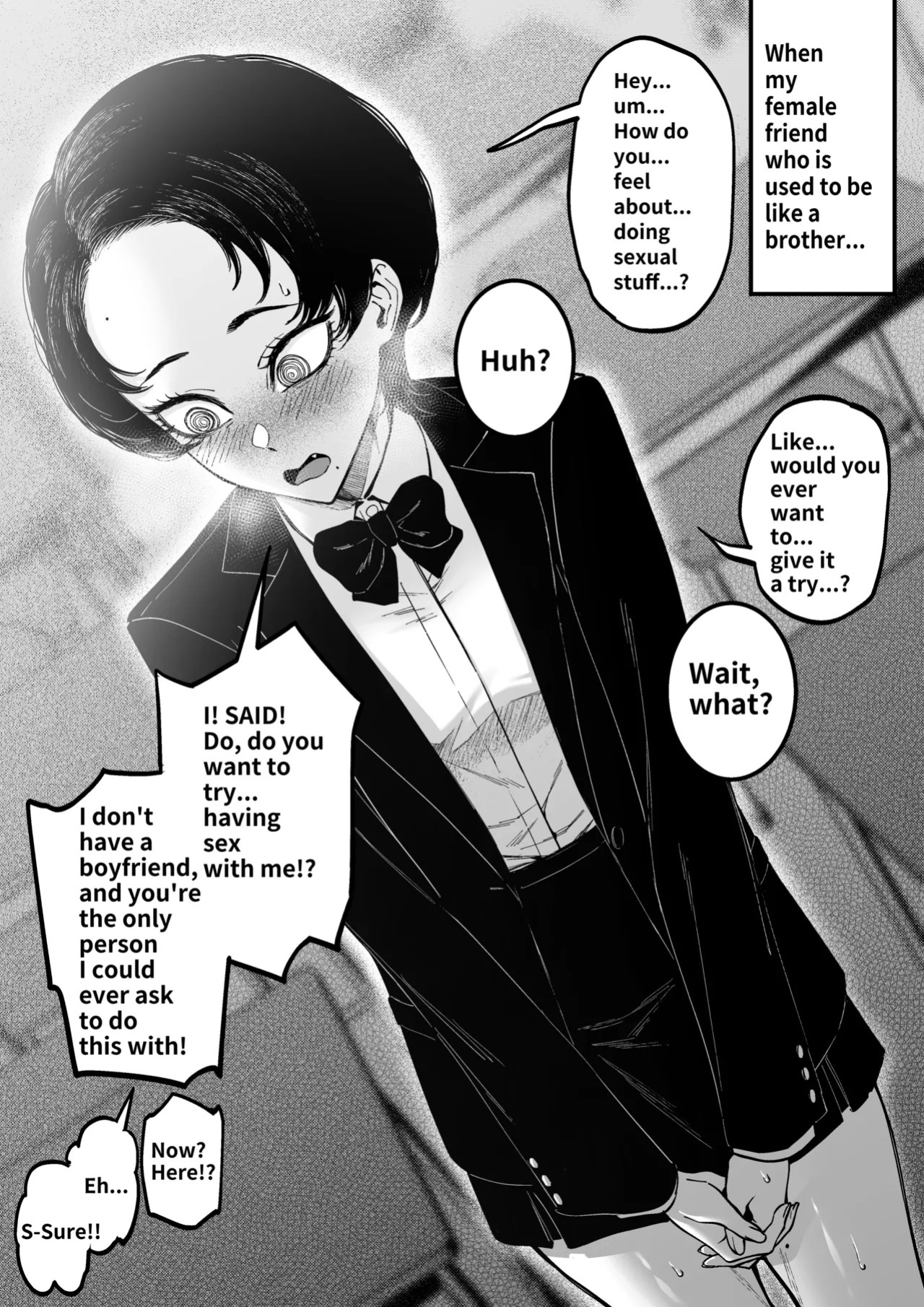 [FAN] Otoko Tomodachi Mitai na Onna Tomodachi ka Ecchi na Koto ni Kyoumi Motteru