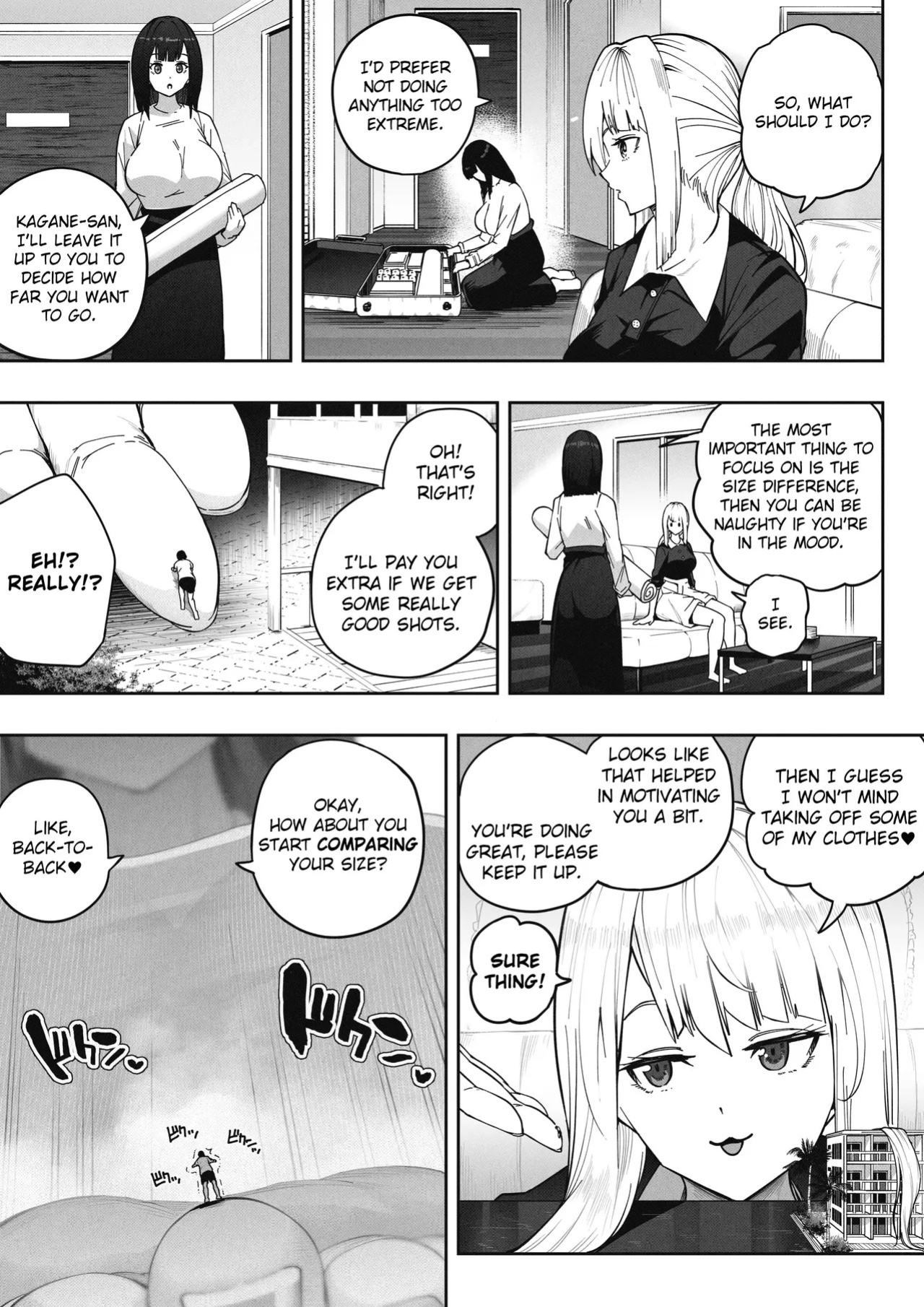 [Soryuu] Kyodai Musume no Ie ni Koyou Sareta Kekka 3 | Hired by a Giant Girl 3 [English]